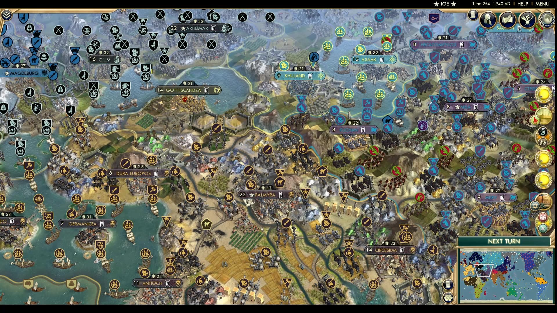 CBR In-Game Screenshot of Twelve-dimensional Chess