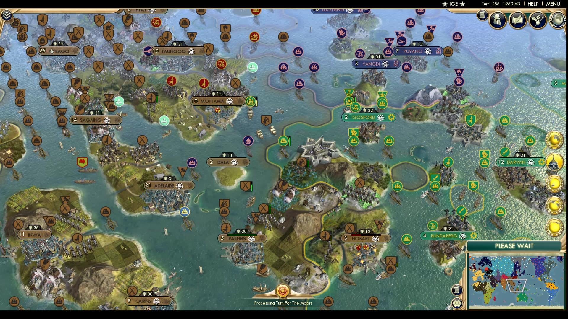 CBR In-Game Screenshot of Brown Borneo