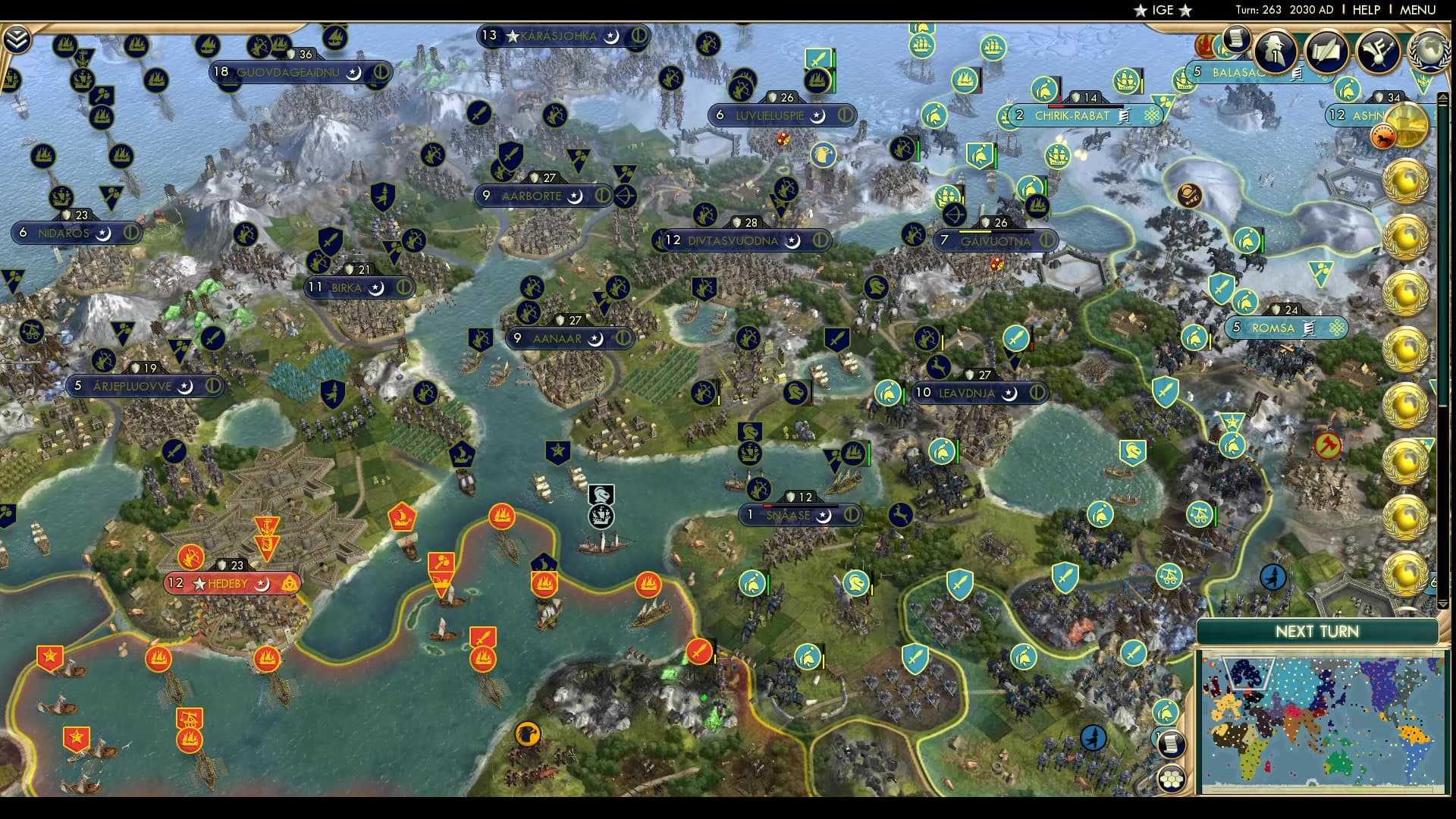 CBR In-Game Screenshot of Ablai Khagan