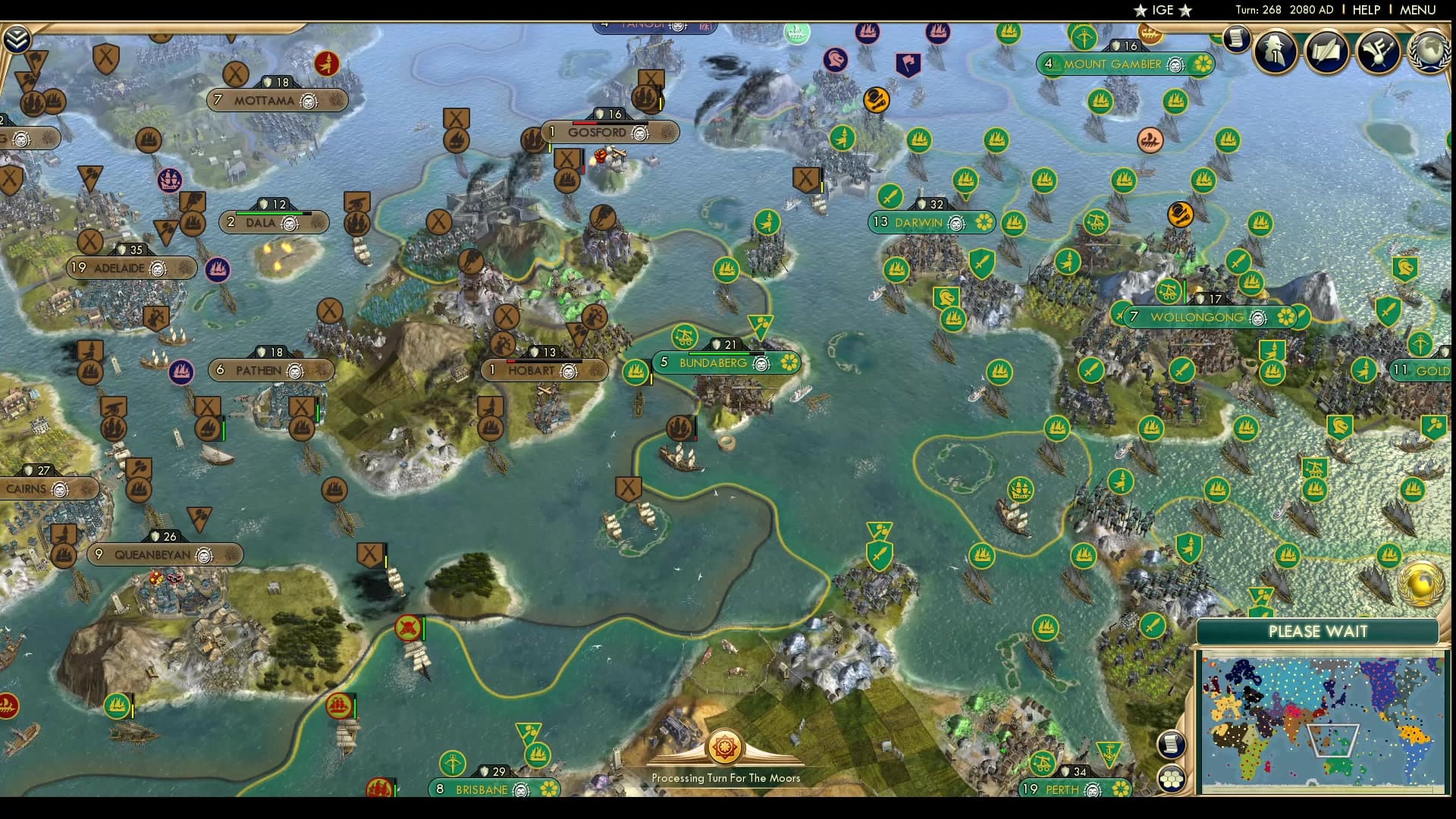 CBR In-Game Screenshot of Goo Leakage