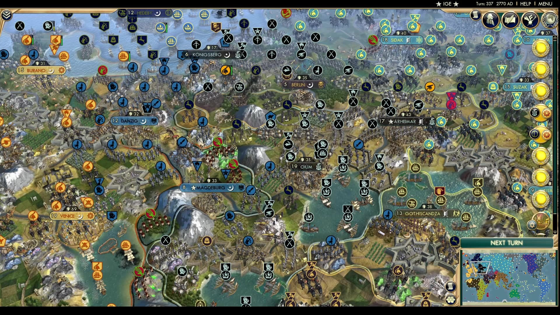 CBR In-Game Screenshot of Thin blue line