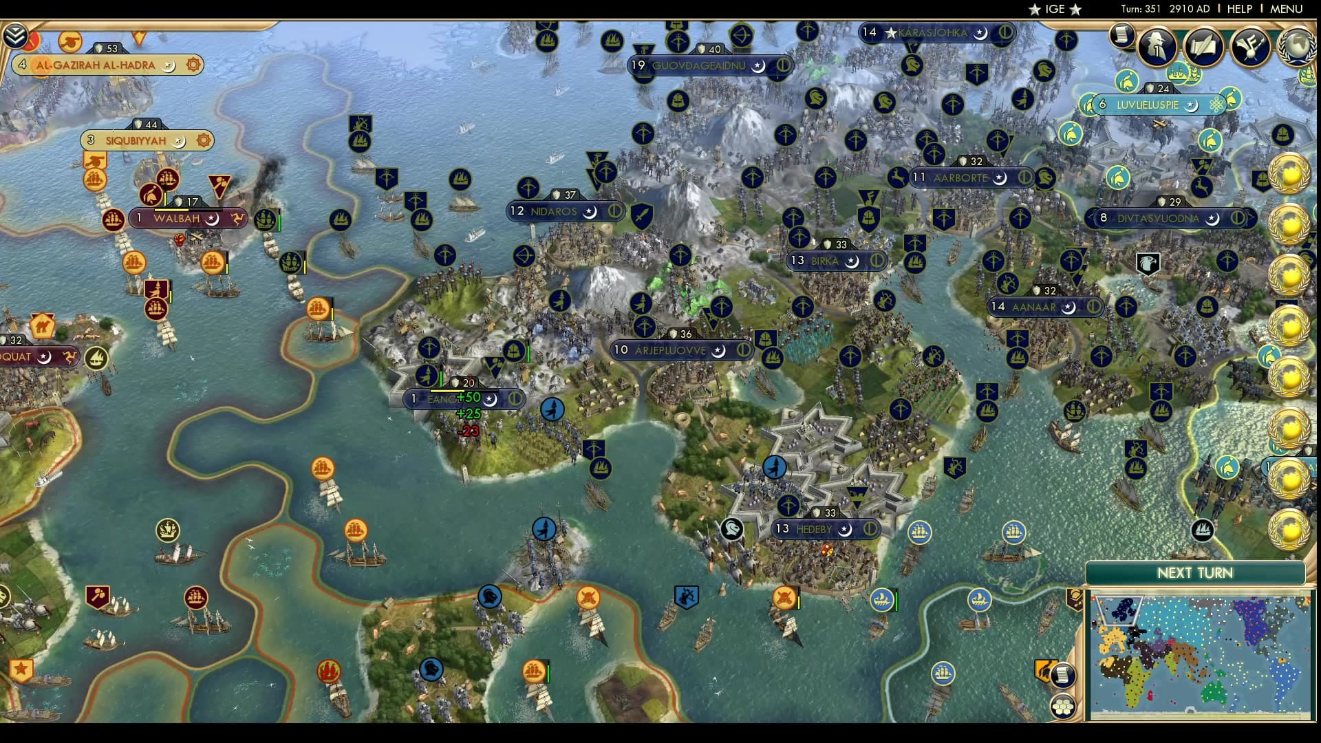 CBR In-Game Screenshot of Passing back and forth