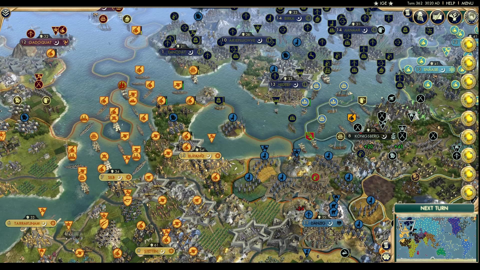 CBR In-Game Screenshot of Steaming up