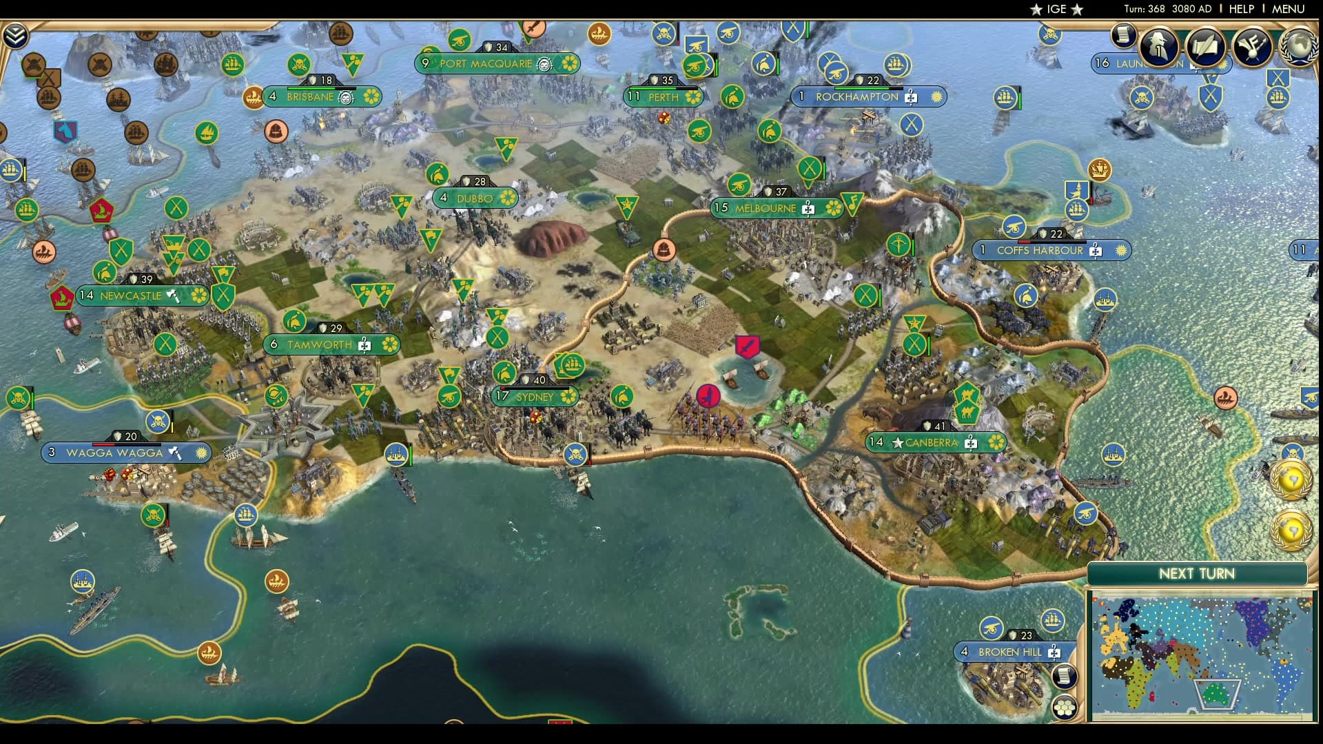 CBR In-Game Screenshot of Spiralling down Under