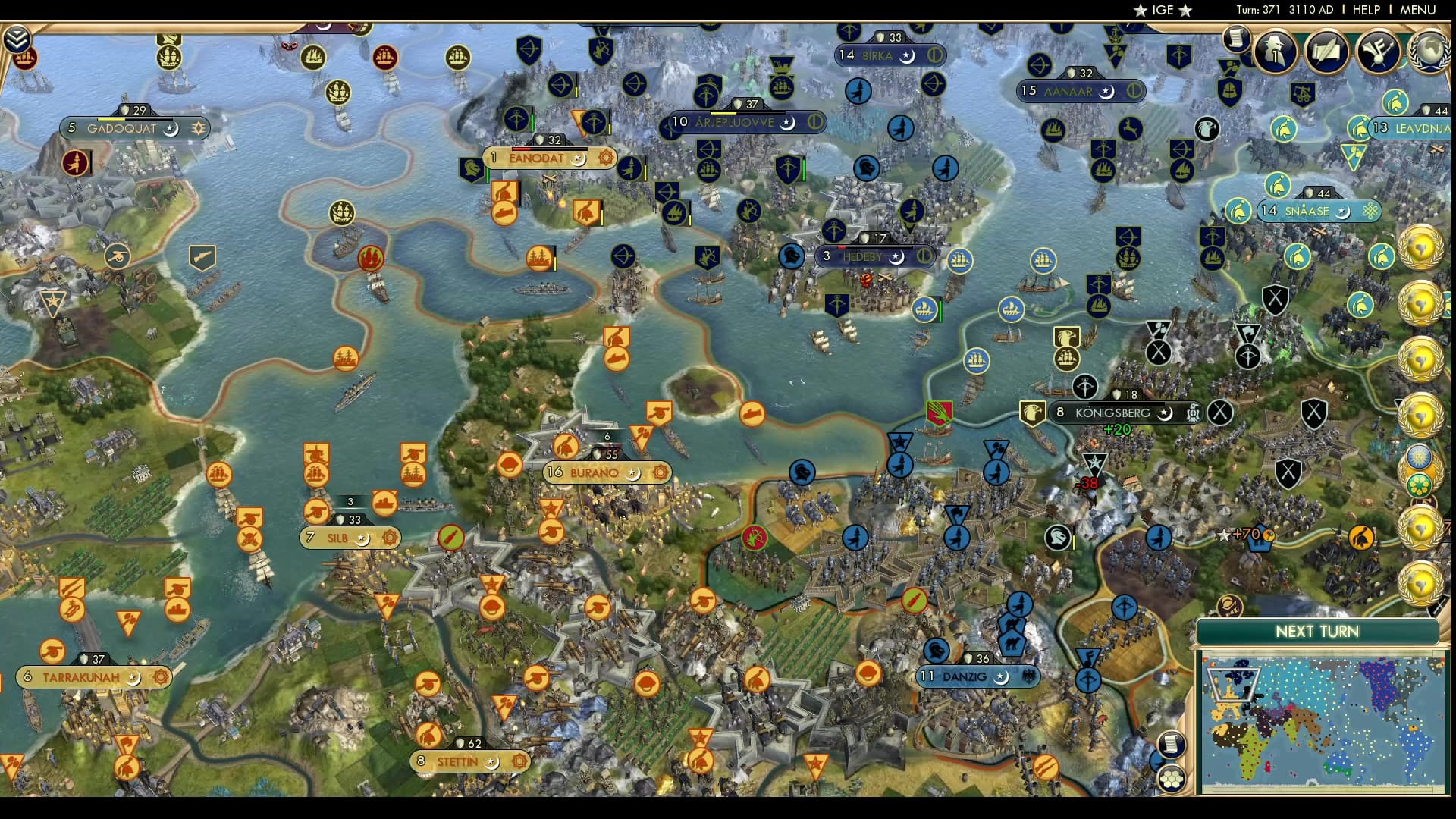 CBR In-Game Screenshot of Baltic Beatdown