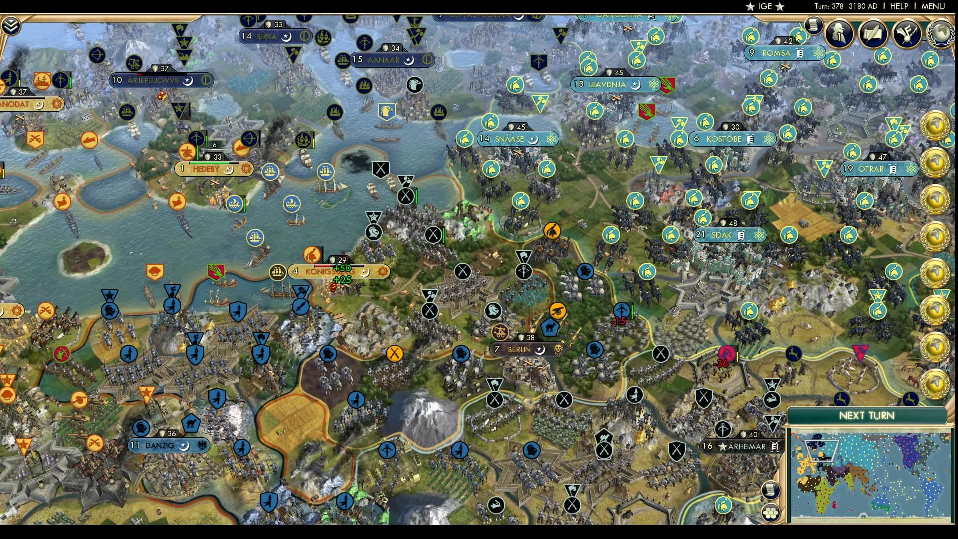 CBR In-Game Screenshot of Black and Yellow