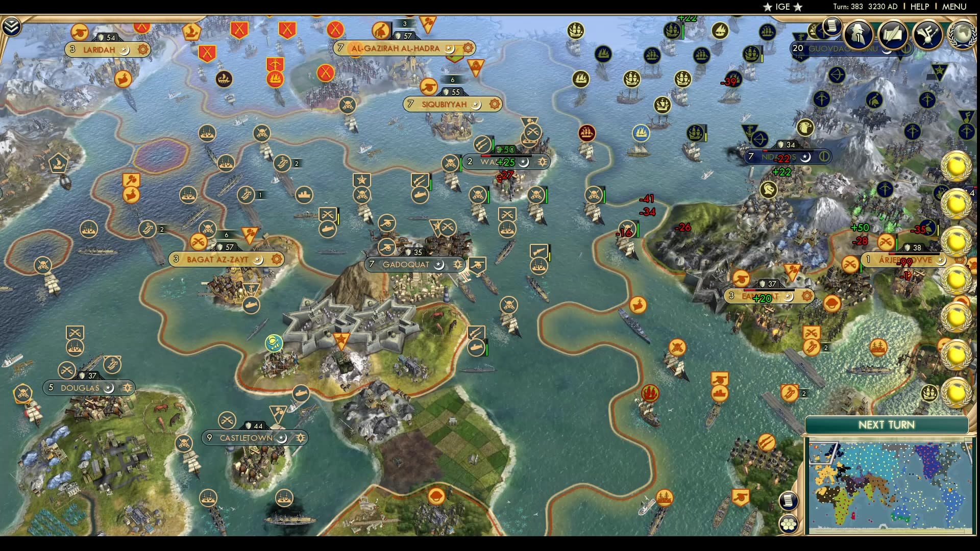 CBR In-Game Screenshot of Mann down