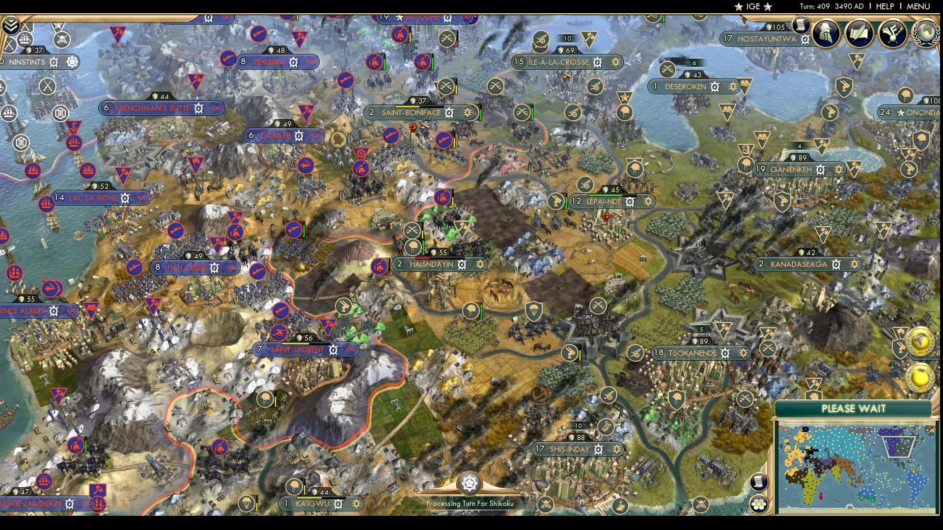 CBR In-Game Screenshot of Halfway there!