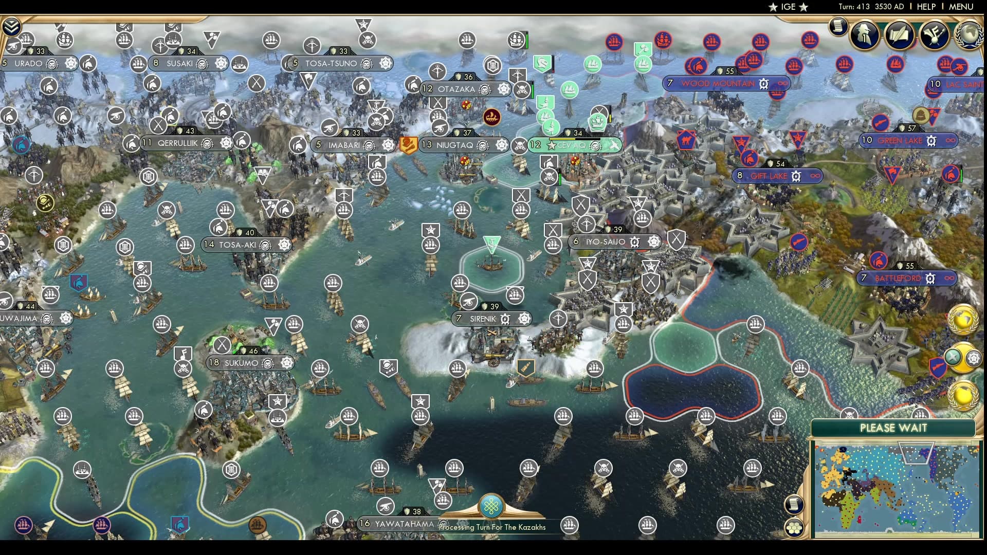 CBR In-Game Screenshot of On thin ice