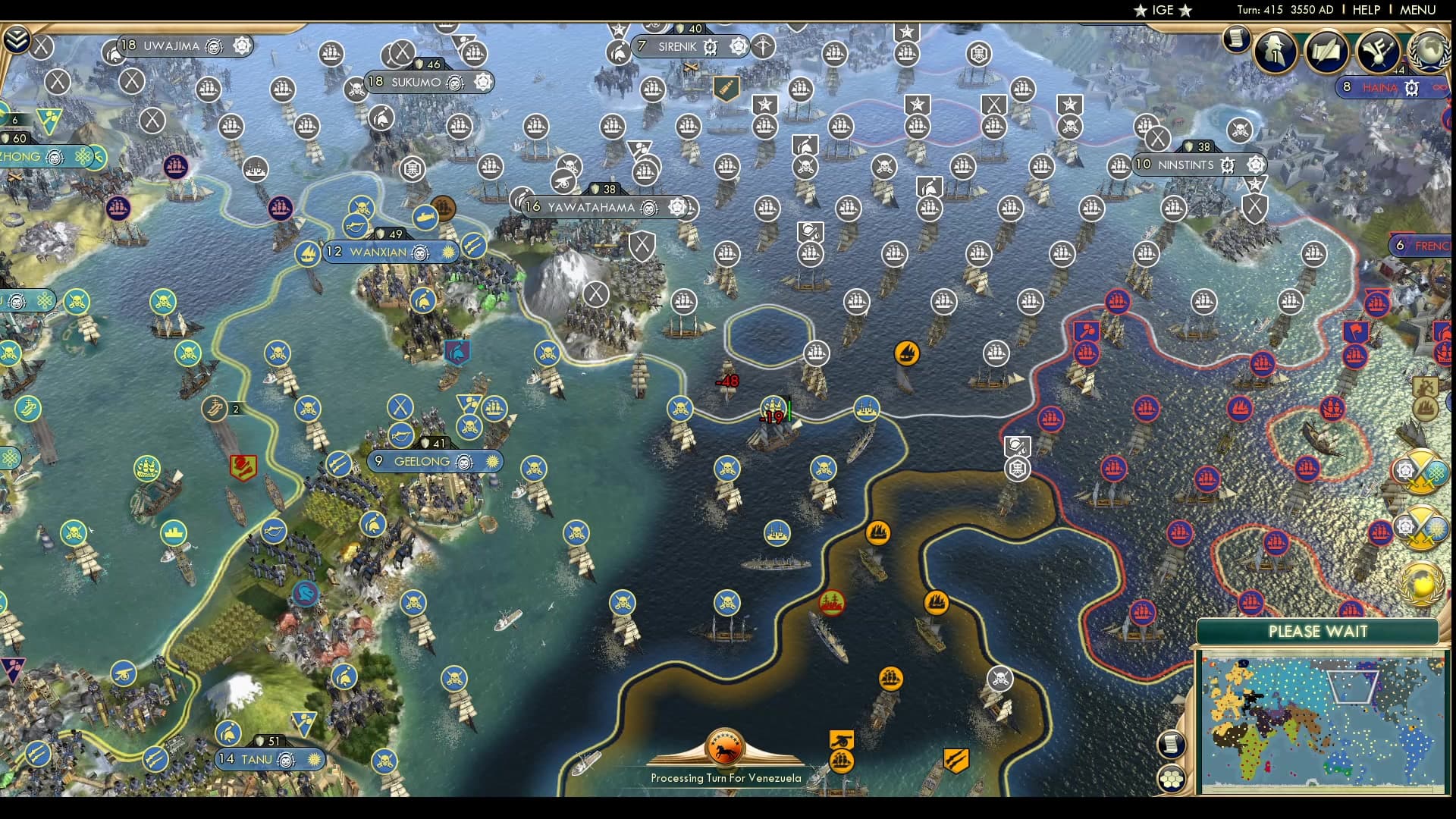 CBR In-Game Screenshot of What comes around goes around