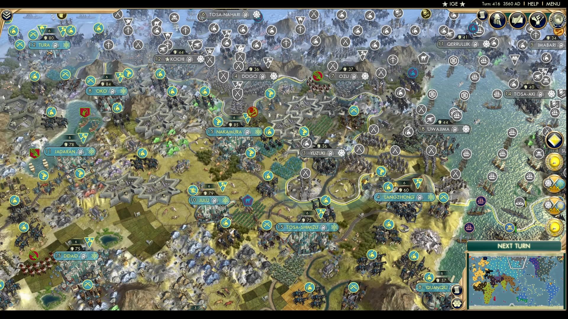 CBR In-Game Screenshot of Look out below!