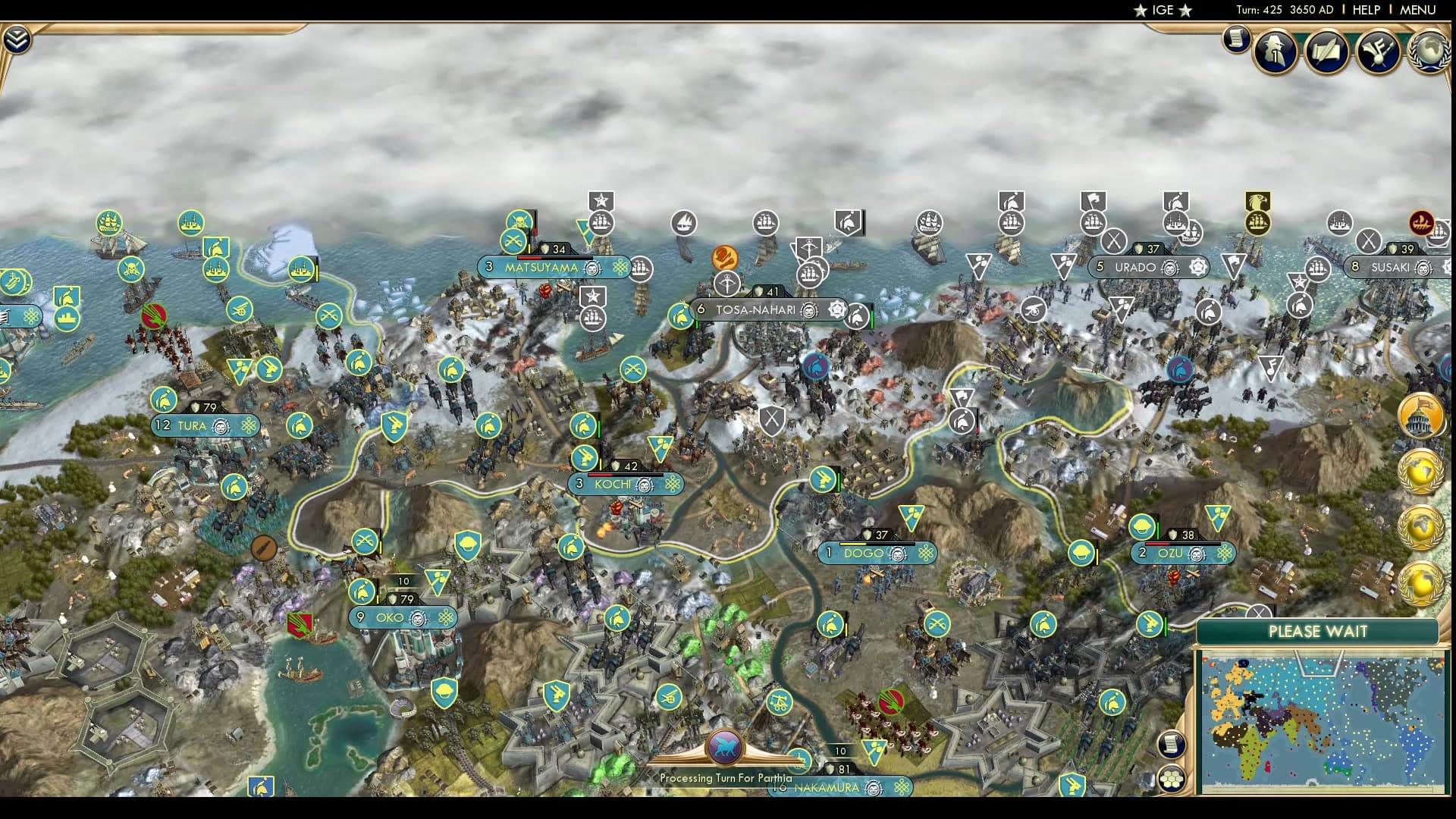 CBR In-Game Screenshot of Getting ahead