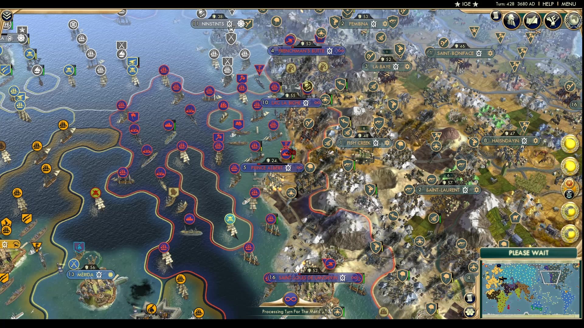 CBR In-Game Screenshot of Geronimo!