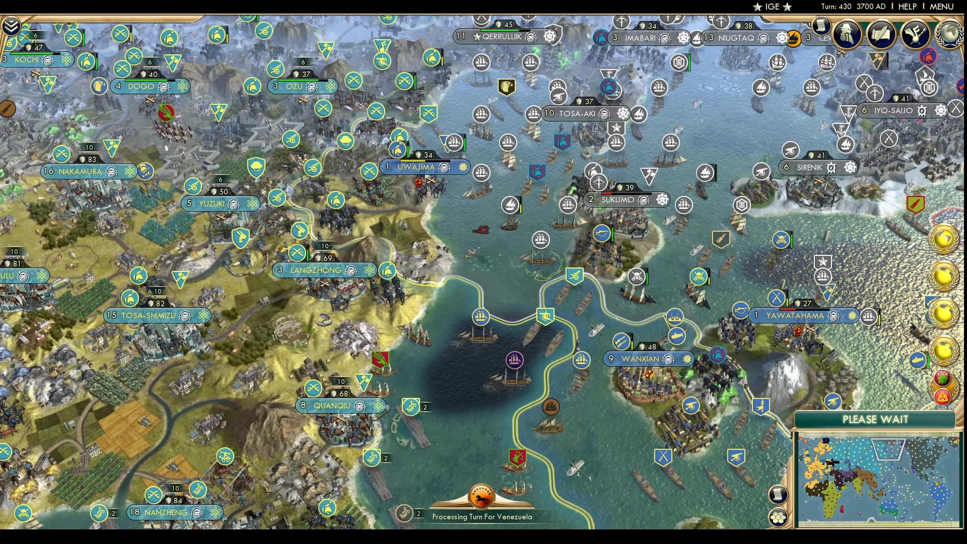 CBR In-Game Screenshot of Everyone wants Uwajima