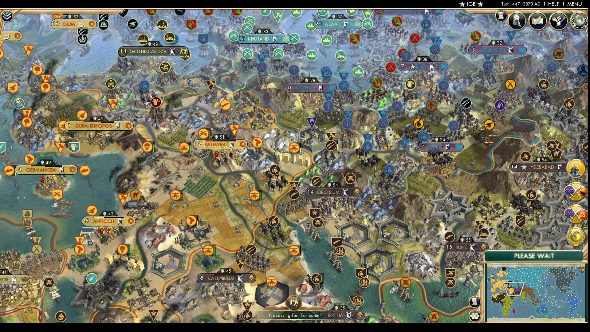 CBR In-Game Screenshot of Are you sure you are peacekeepers?