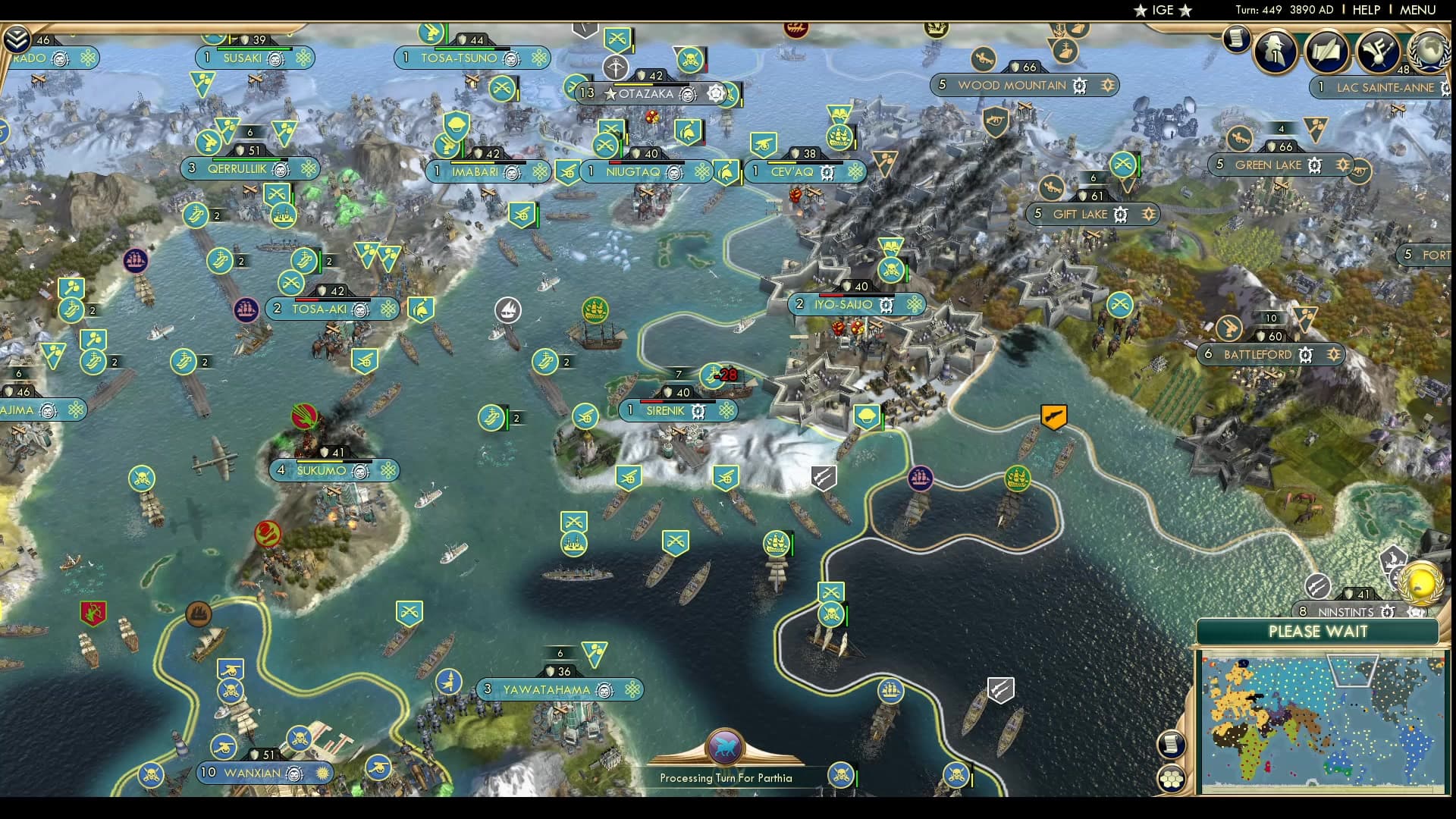 CBR In-Game Screenshot of Crumbling