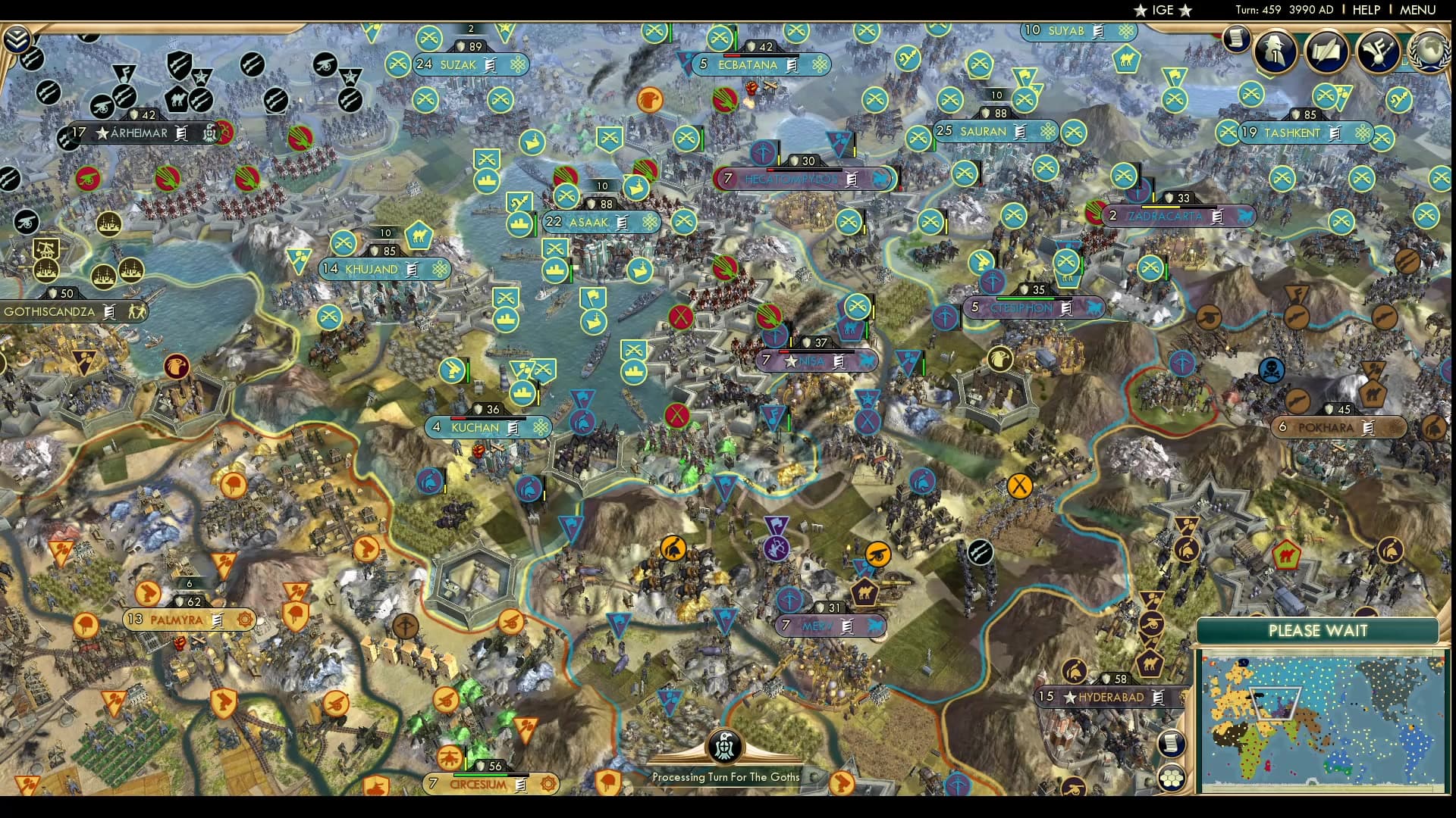 CBR In-Game Screenshot of Citideled city survival