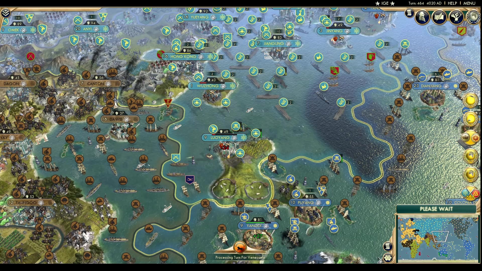 CBR In-Game Screenshot of Obstacle course,