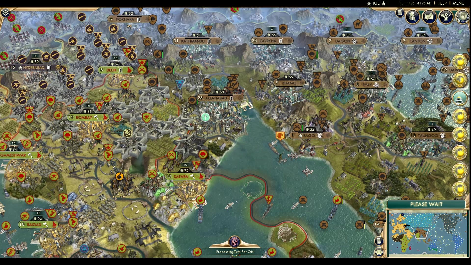 CBR In-Game Screenshot of Pretender to the Throne