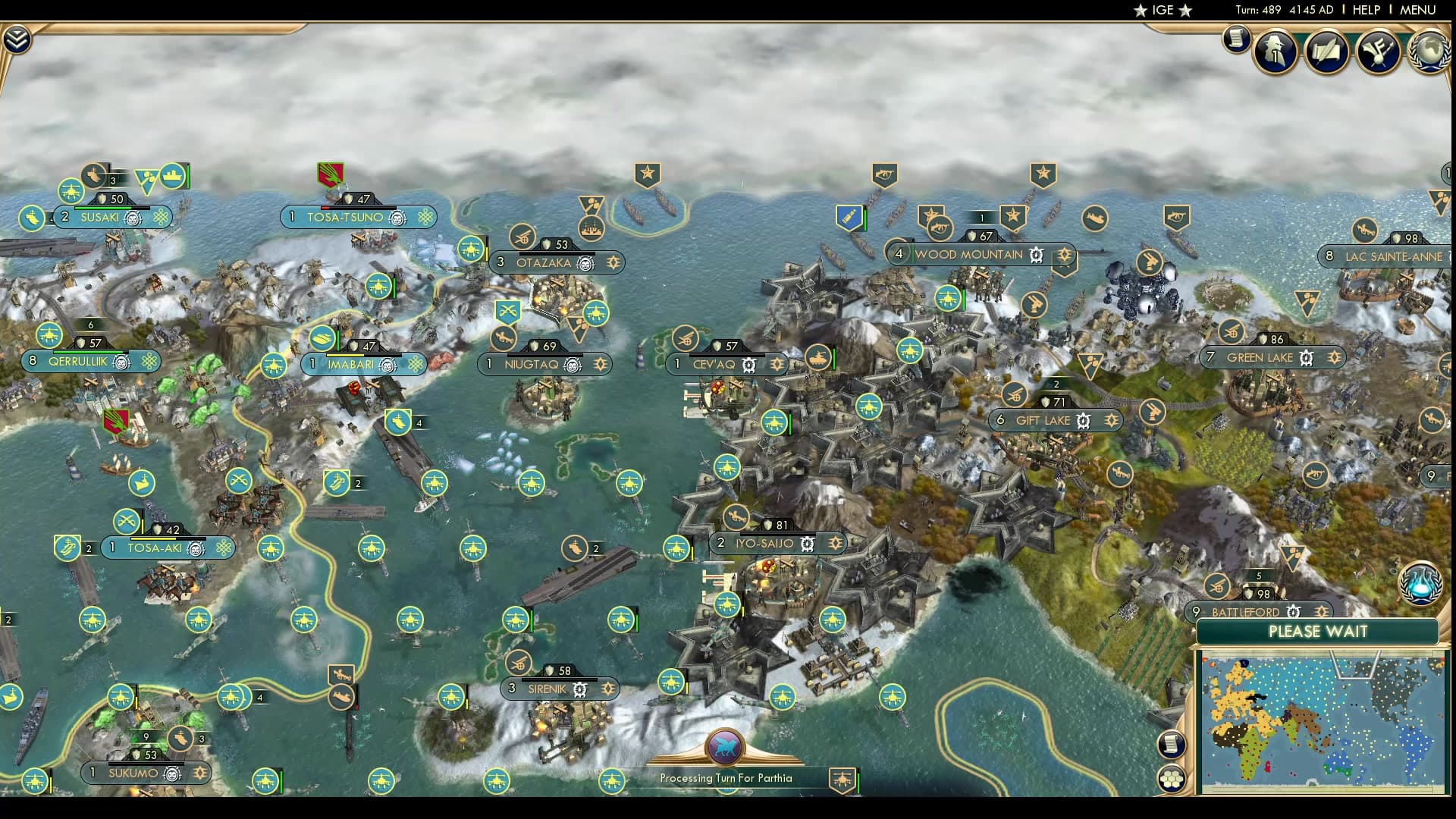 CBR In-Game Screenshot of Round and Round