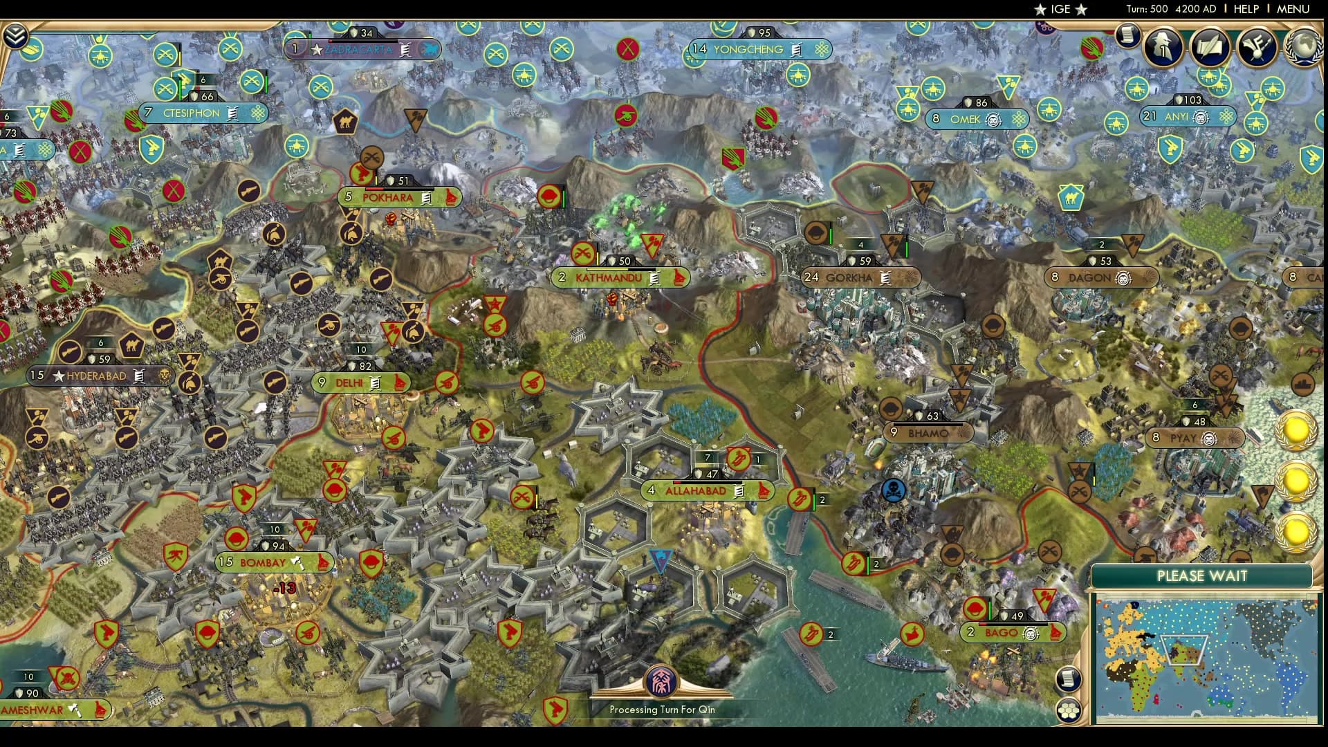 CBR In-Game Screenshot of It Nepal Falls Down