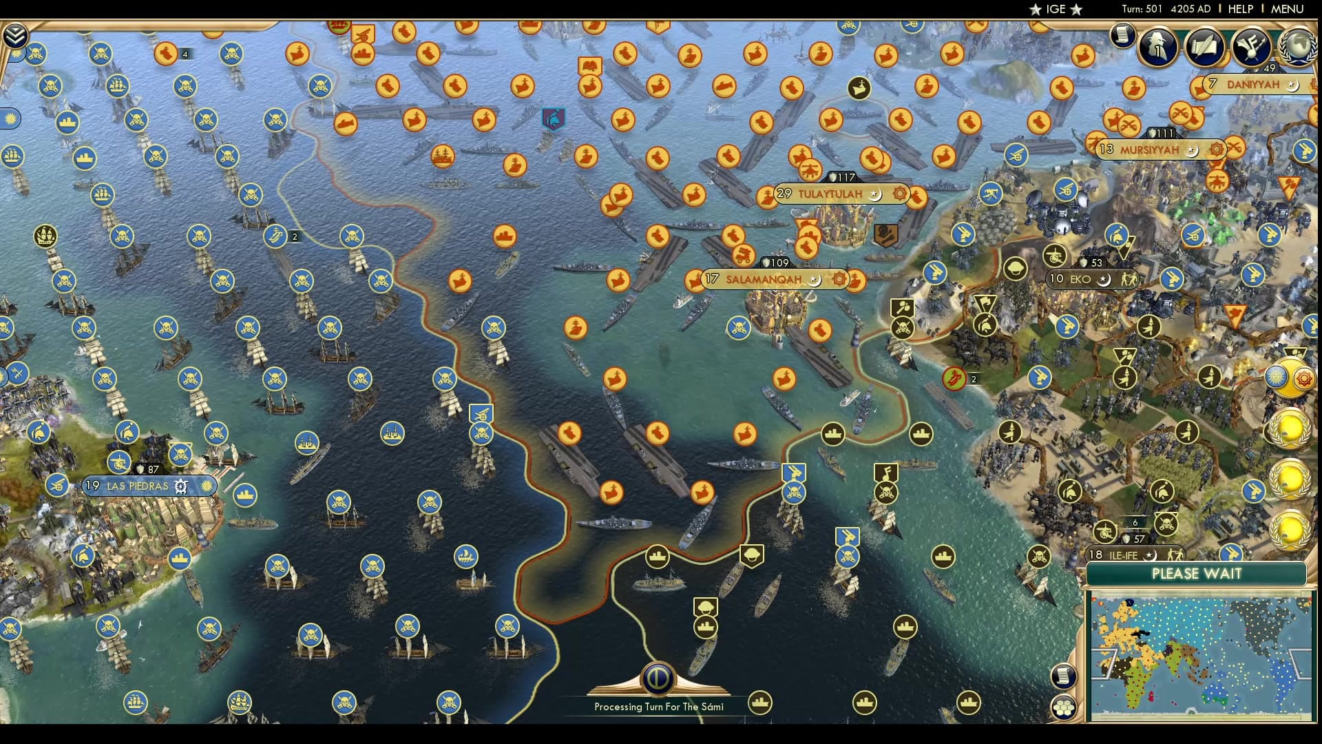 CBR In-Game Screenshot of Duelling on the Ocean’s Surface