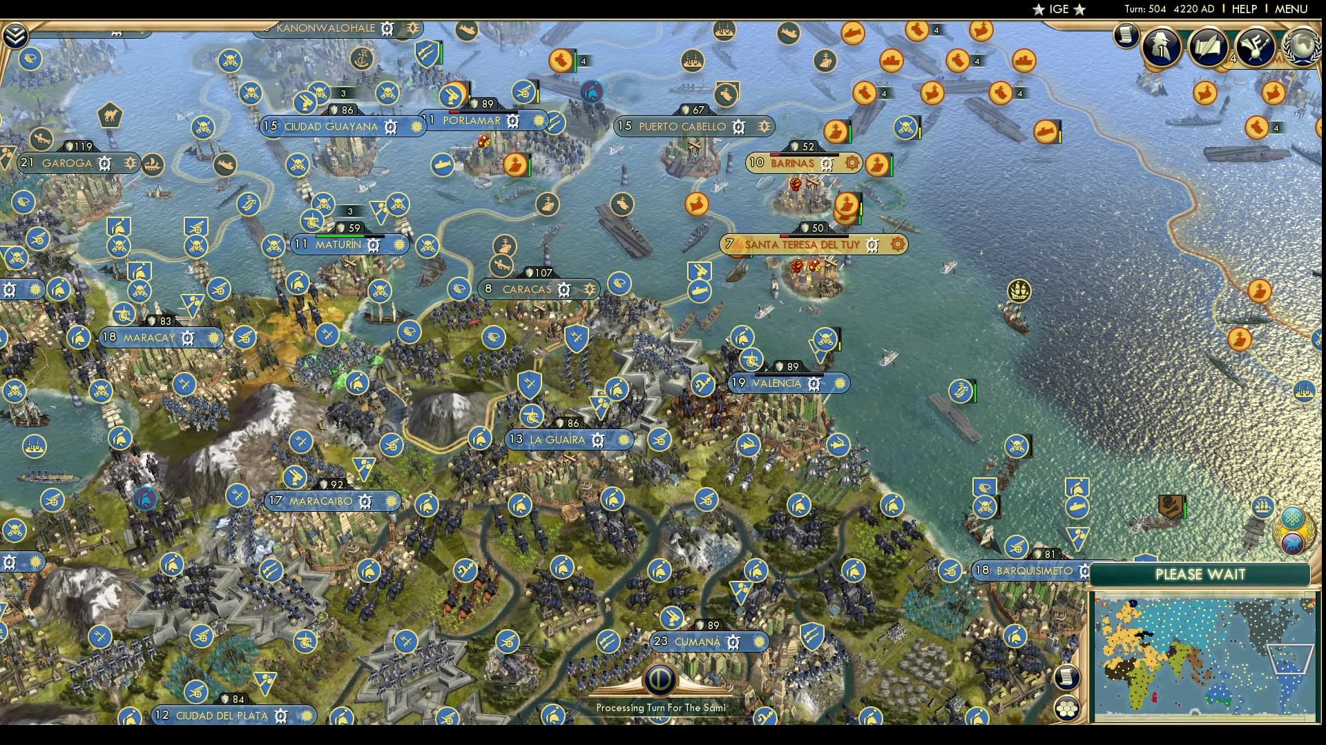 CBR In-Game Screenshot of Spainish Revenge