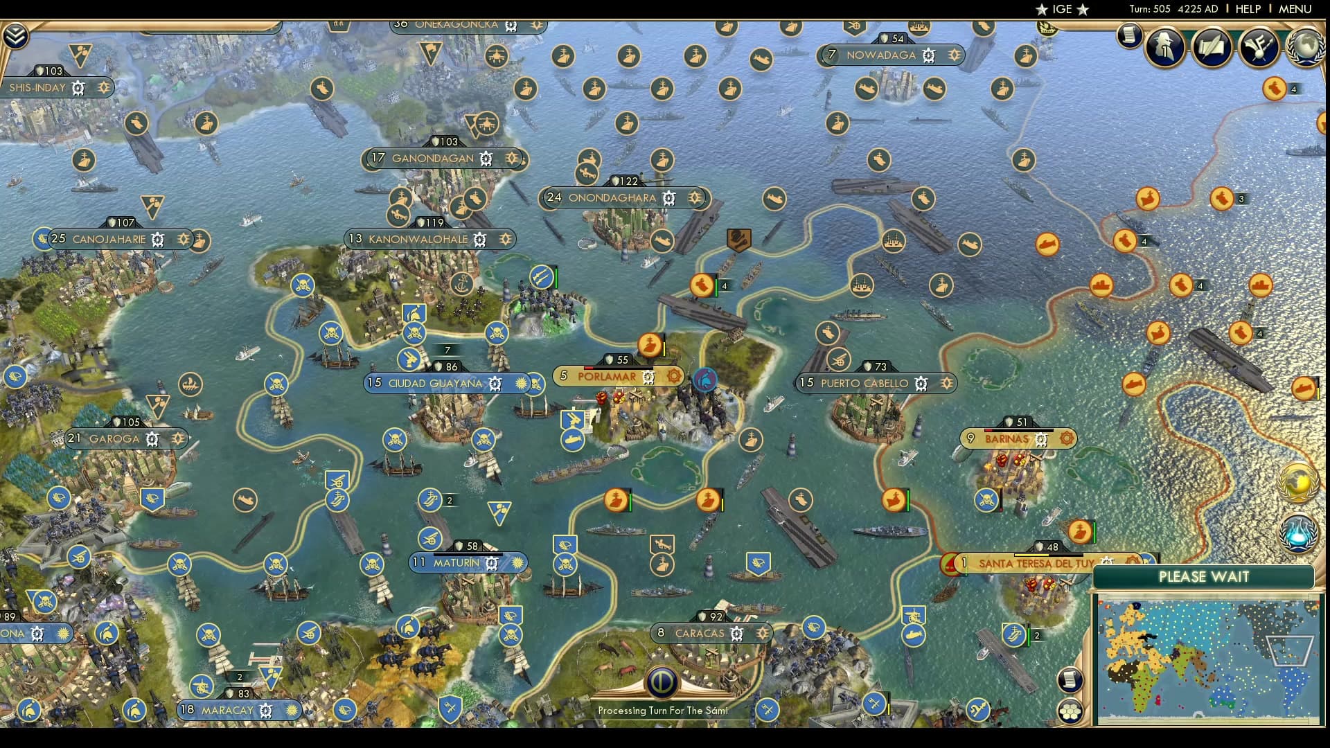 CBR In-Game Screenshot of The Power of Diplomacy