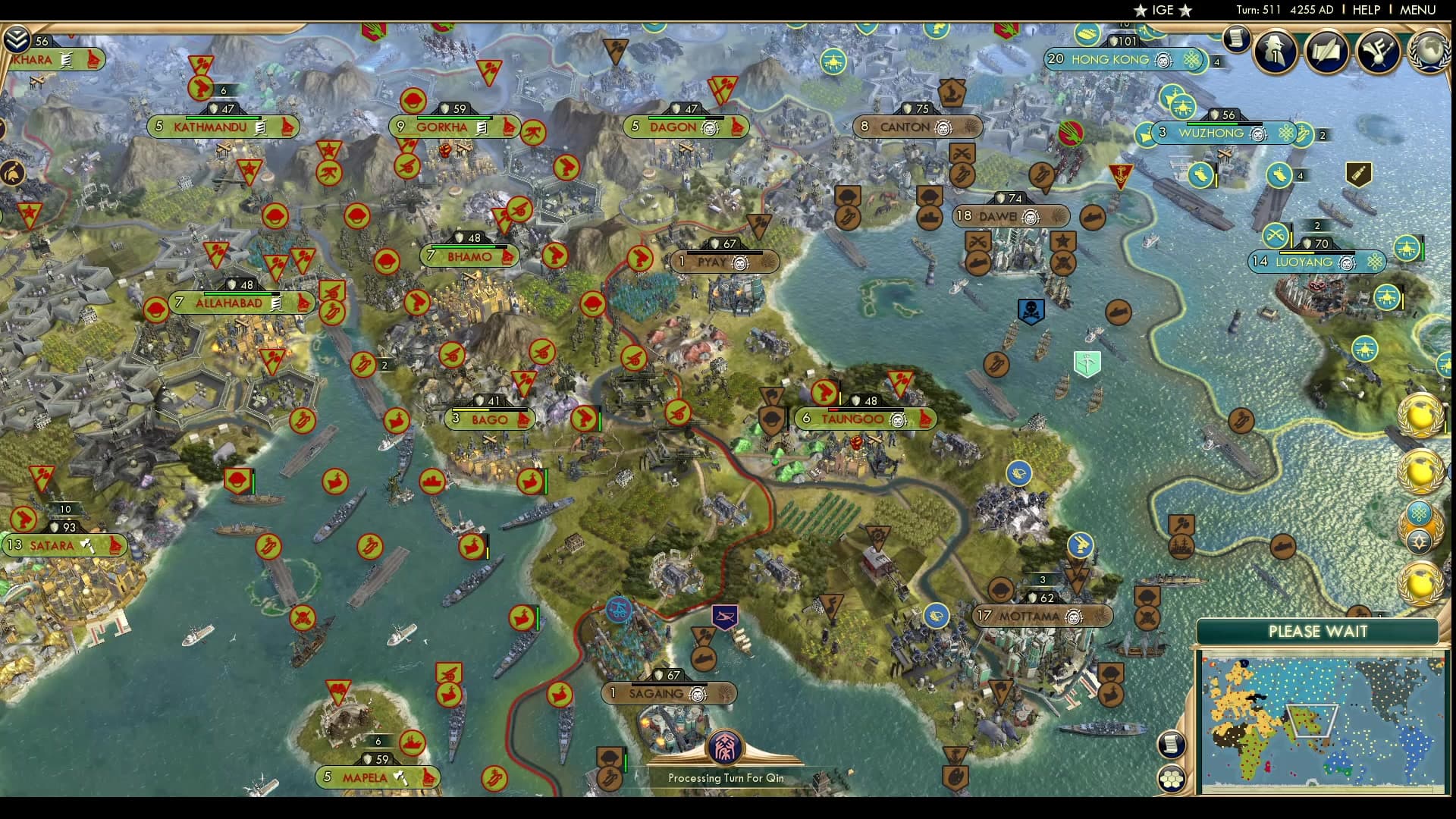 CBR In-Game Screenshot of Negative Tint