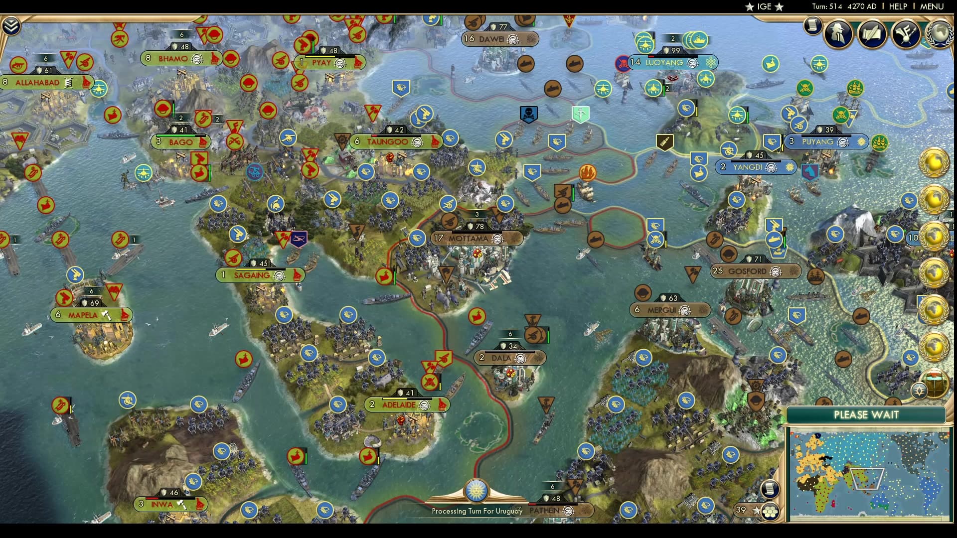 CBR In-Game Screenshot of Ah. The UN.