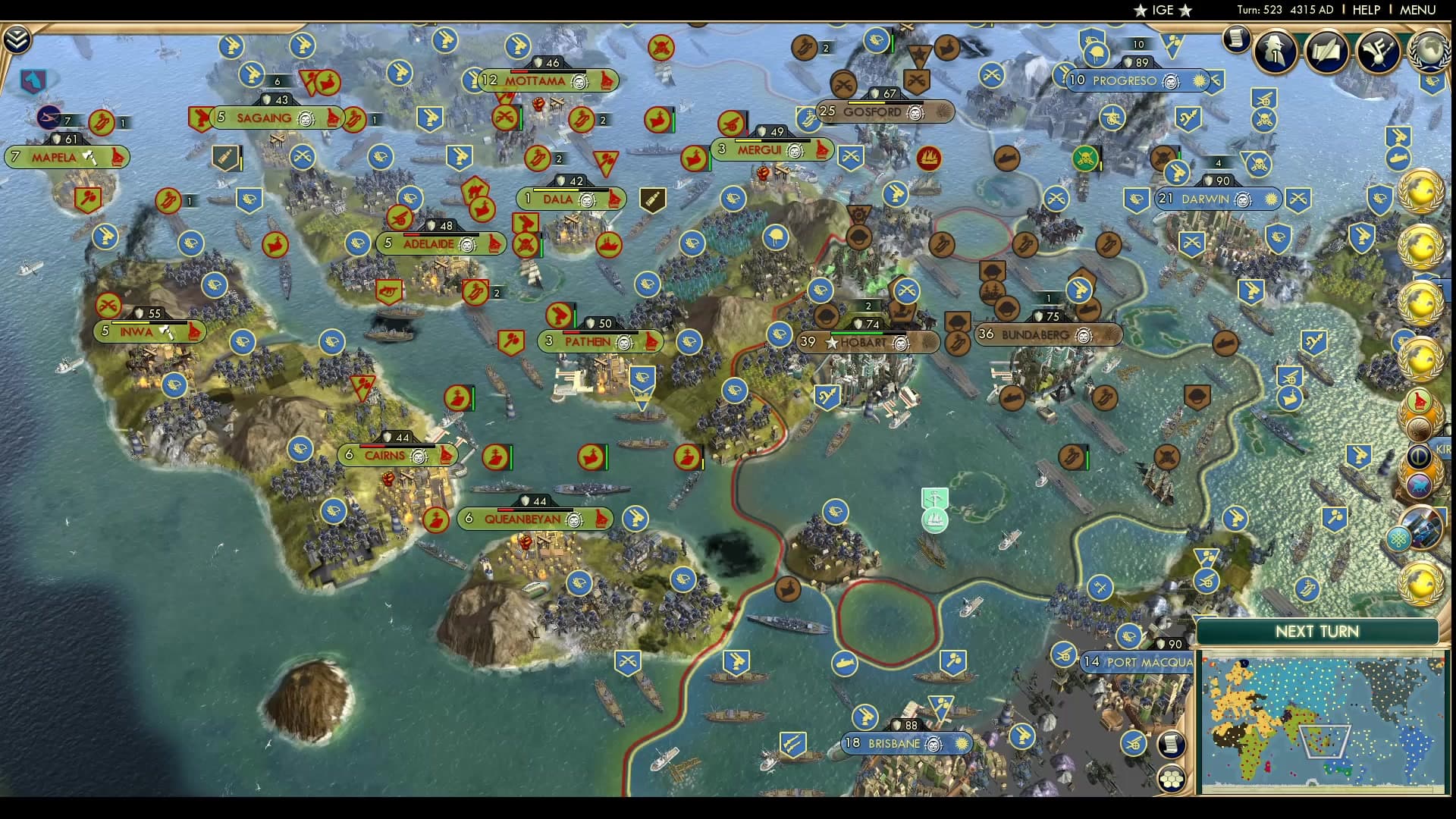 CBR In-Game Screenshot of The Green is Appeased