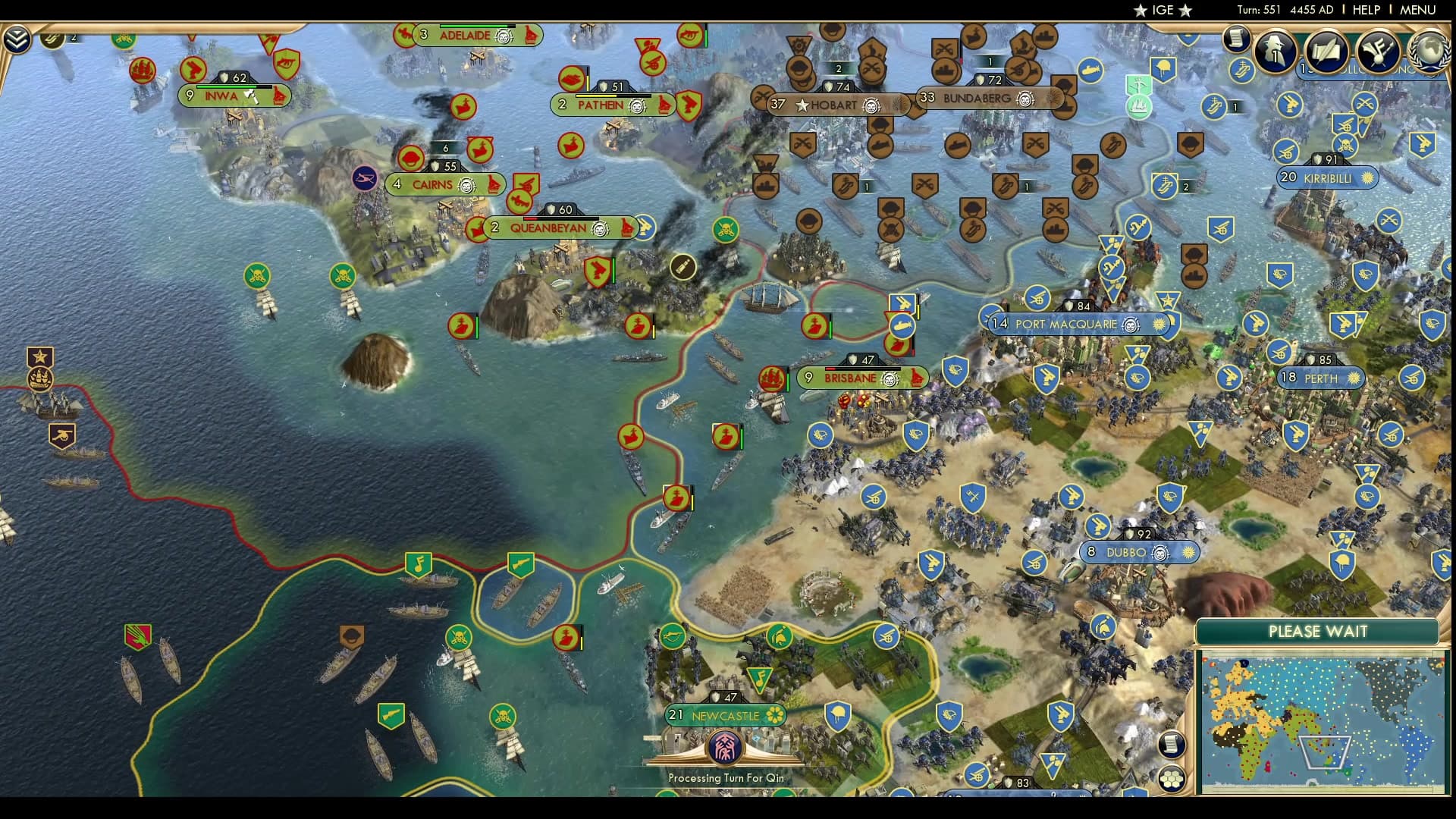 CBR In-Game Screenshot of More Green