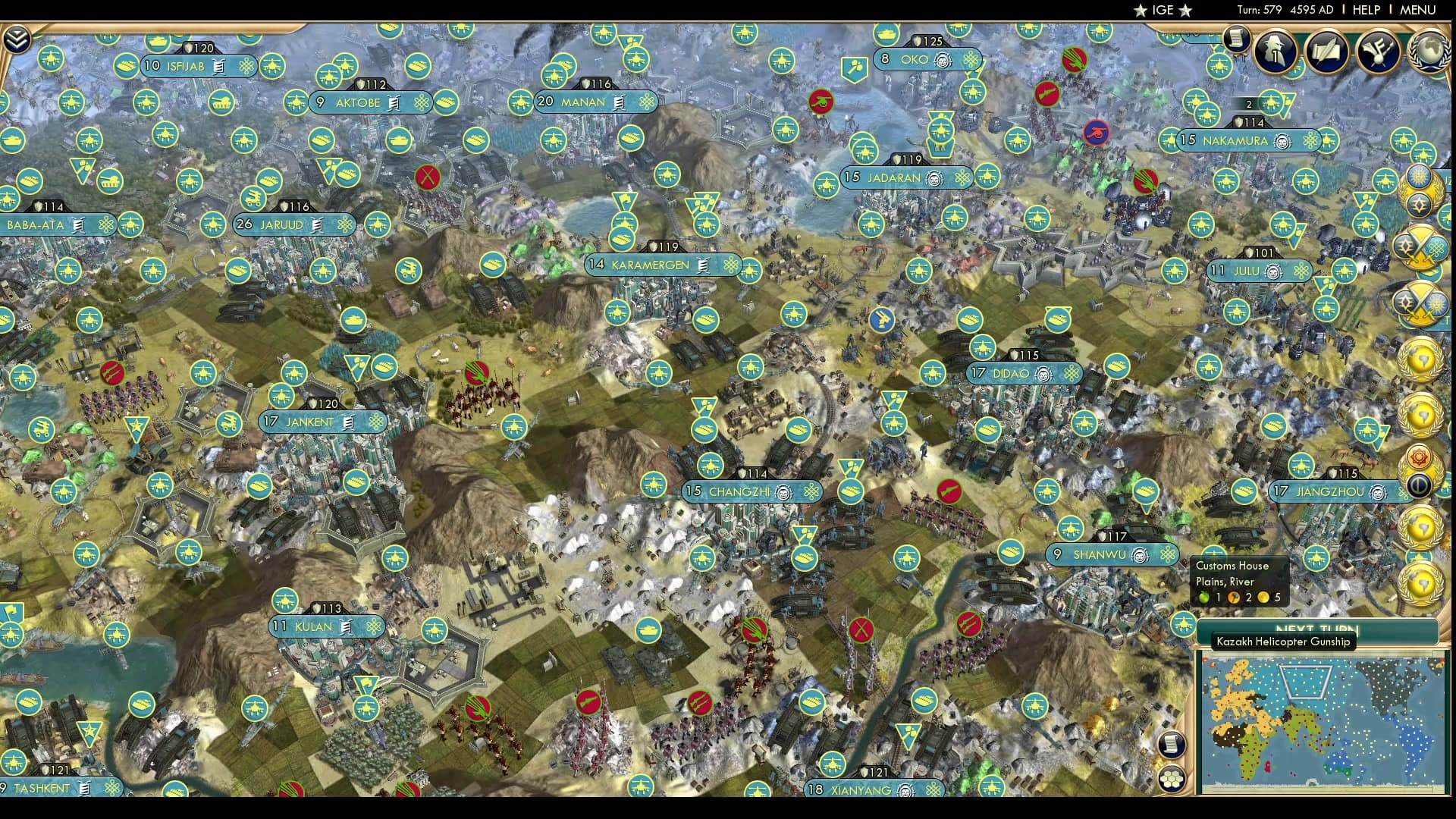 CBR In-Game Screenshot of Lords of the Steppe