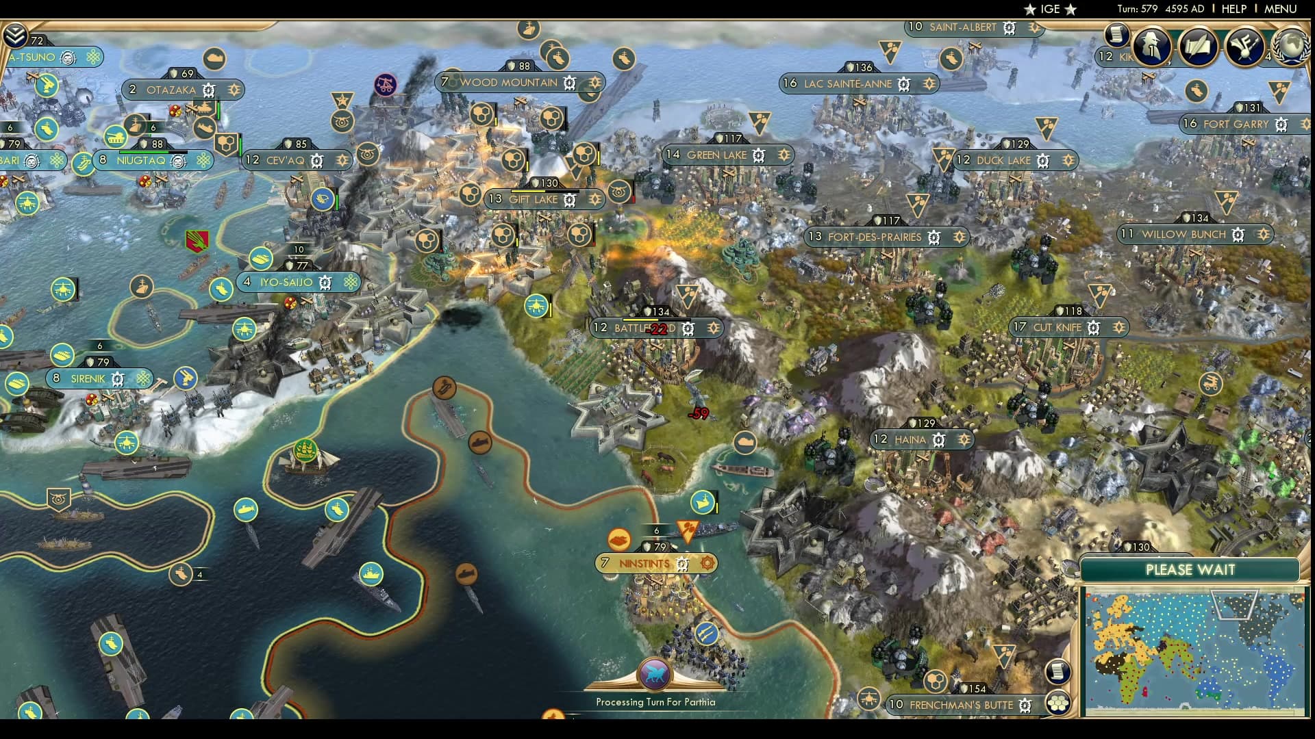 CBR In-Game Screenshot of Baked Alaska