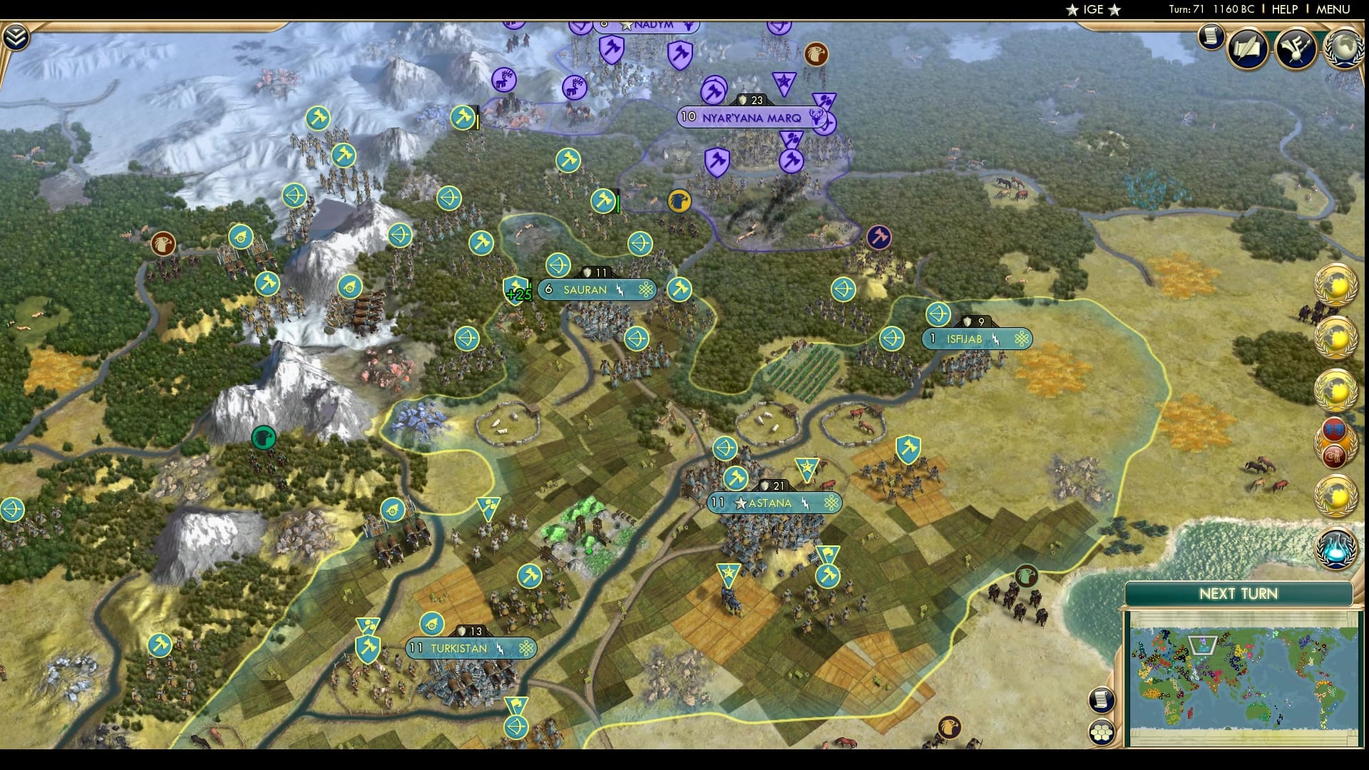 CBR In-Game Screenshot of Empty Lands