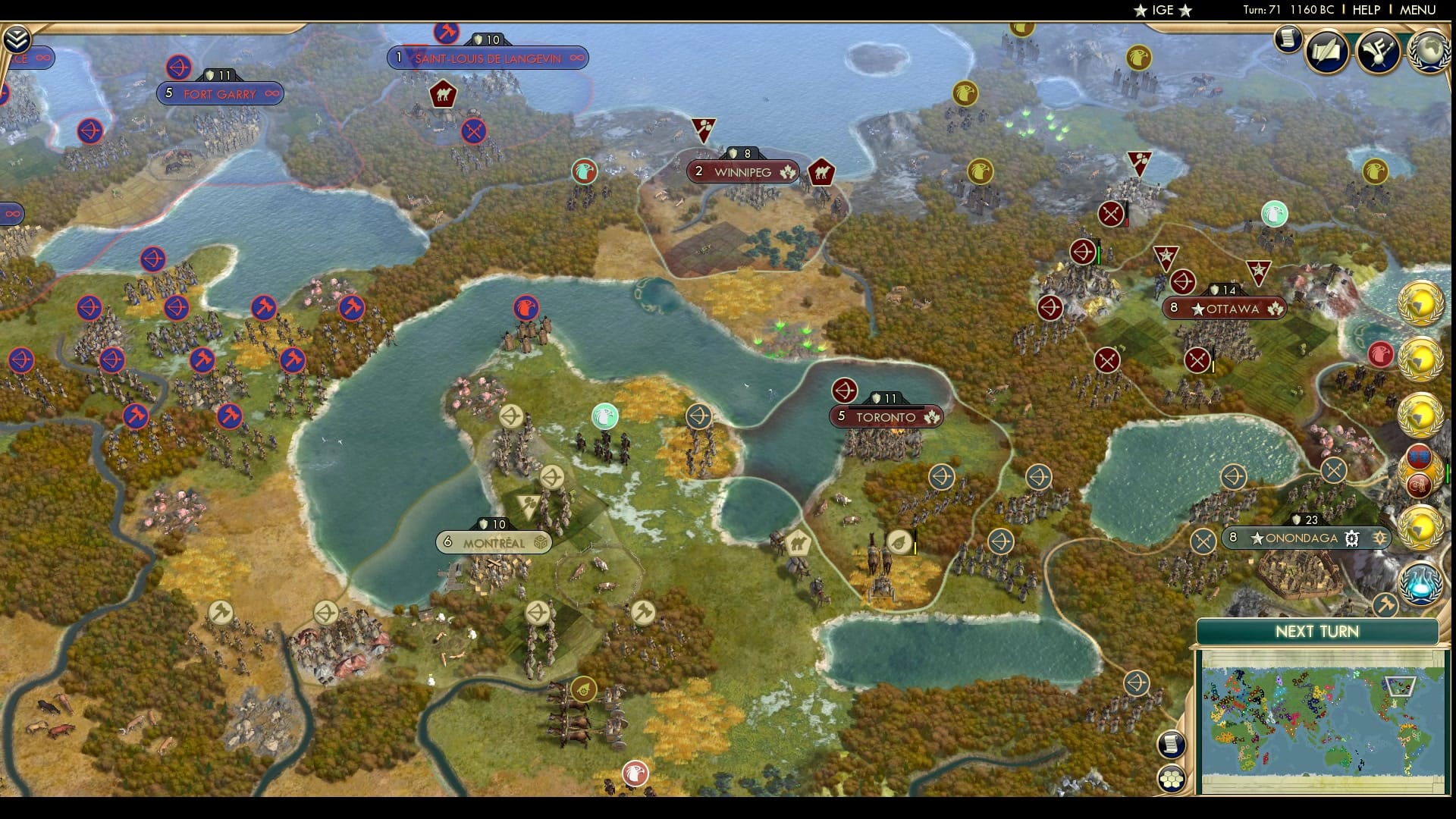 CBR In-Game Screenshot of The Plight of Toronto