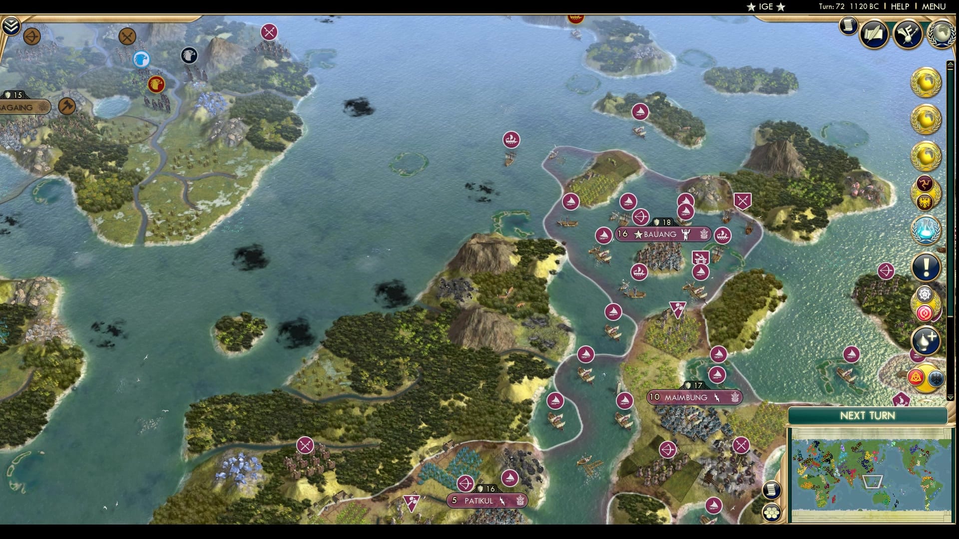 CBR In-Game Screenshot of Swimming with Sulu