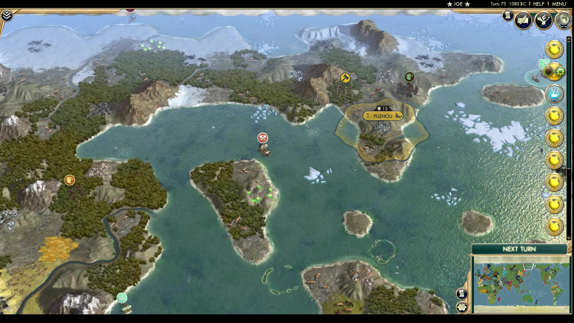 CBR In-Game Screenshot of The End of the Great Trek