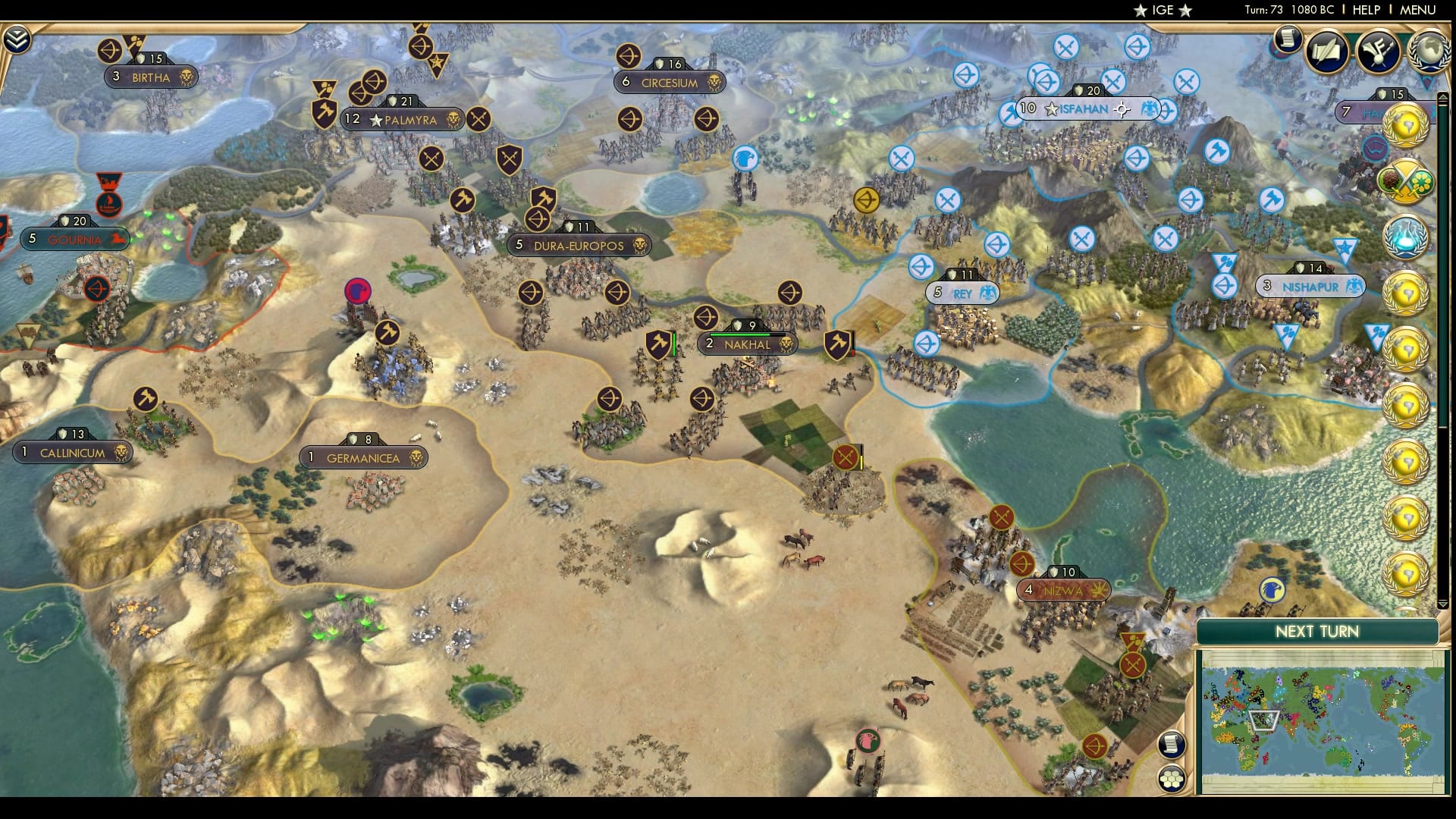 CBR In-Game Screenshot of It’s Nakhalright