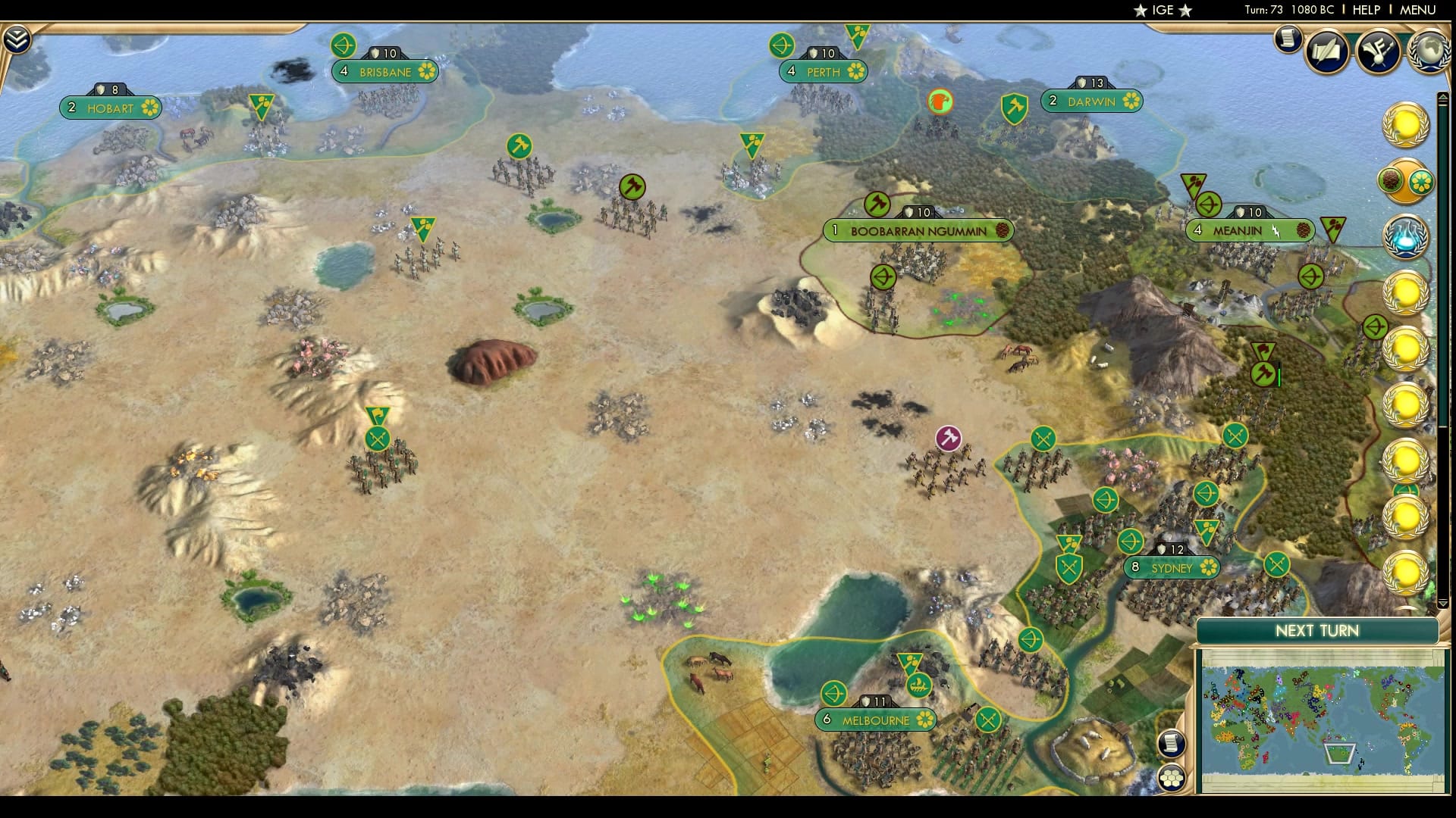 CBR In-Game Screenshot of Aussie Fight 2: Electric Boogaloo