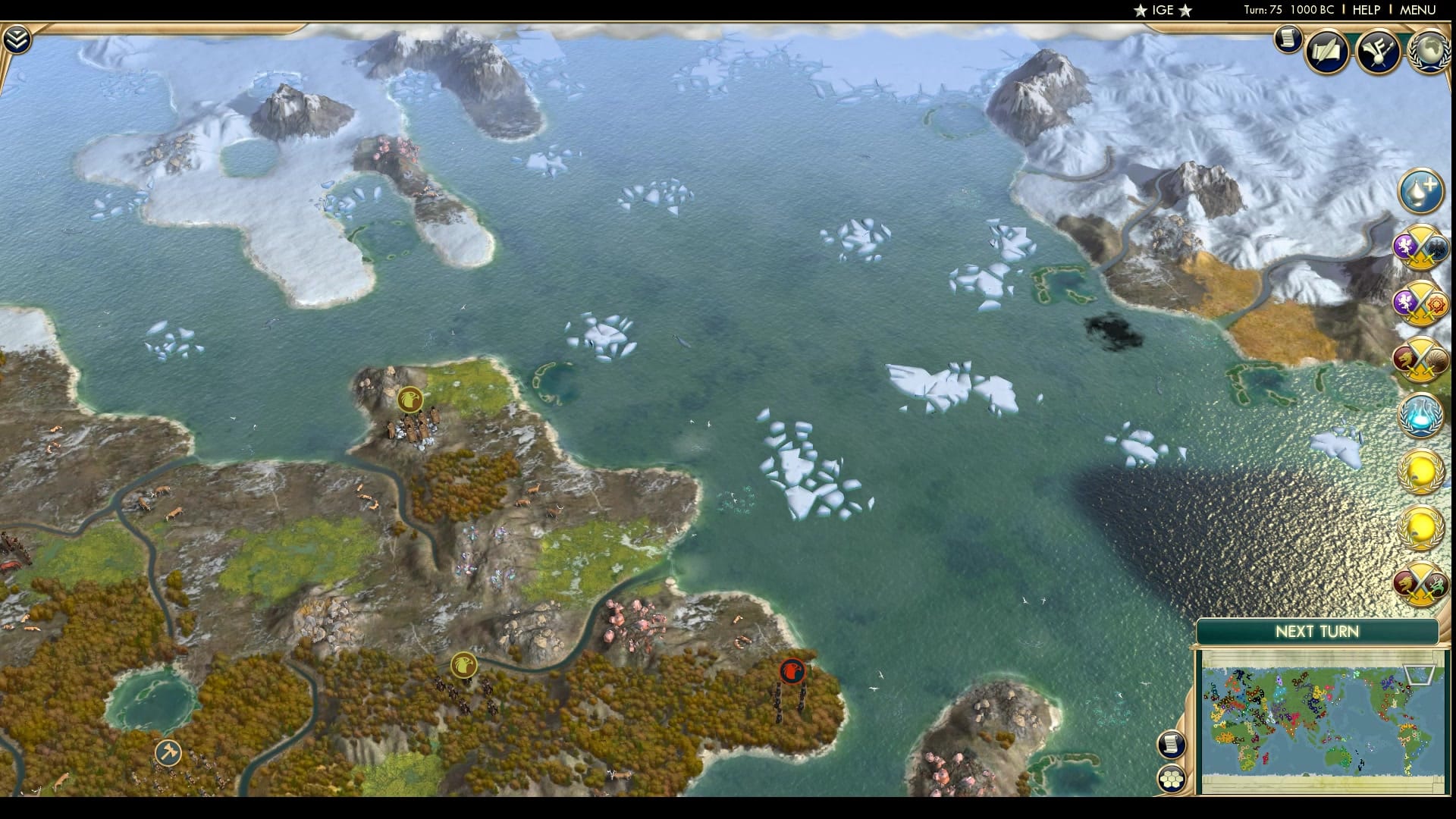 CBR In-Game Screenshot of Newly Found Land