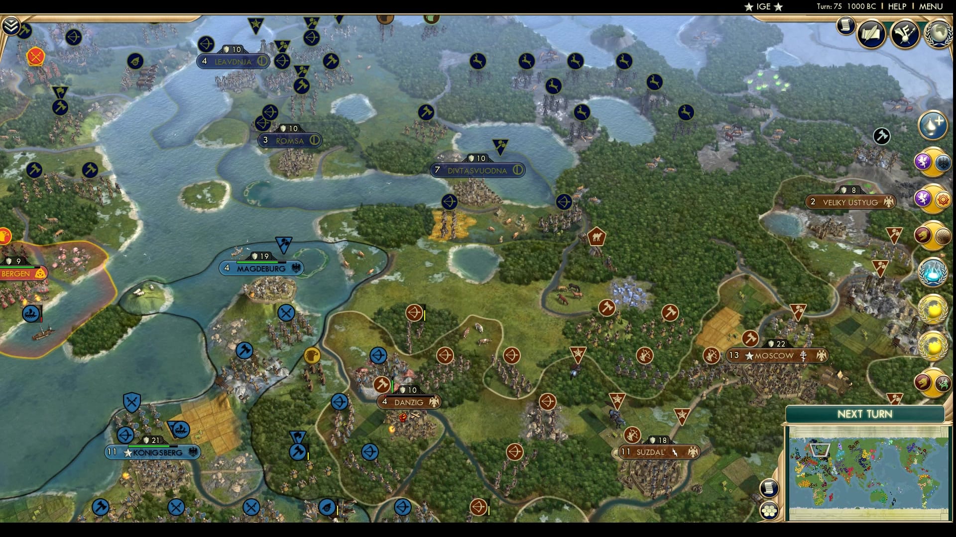 CBR In-Game Screenshot of Danzig or Peace