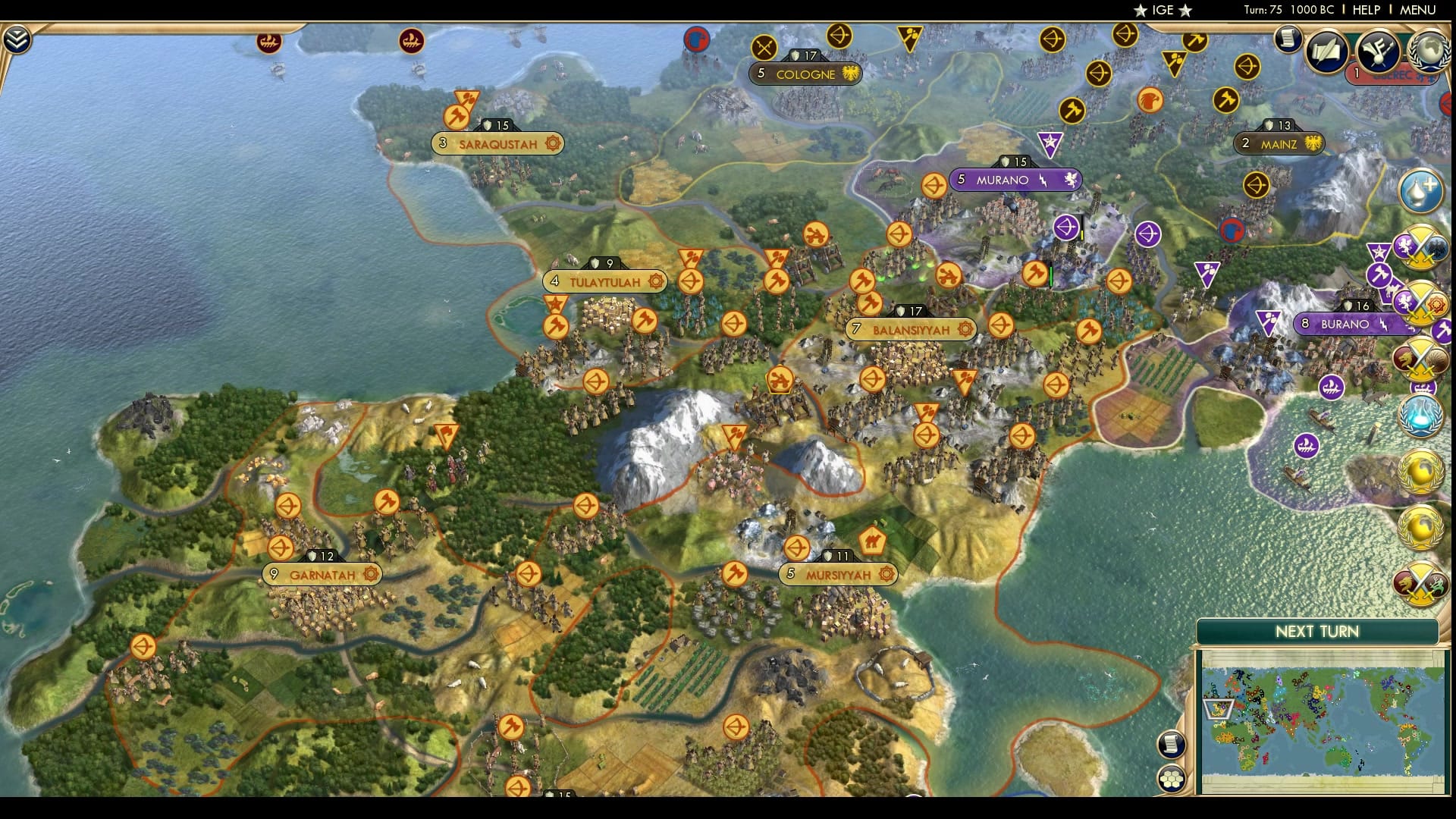CBR In-Game Screenshot of The Unnamed General