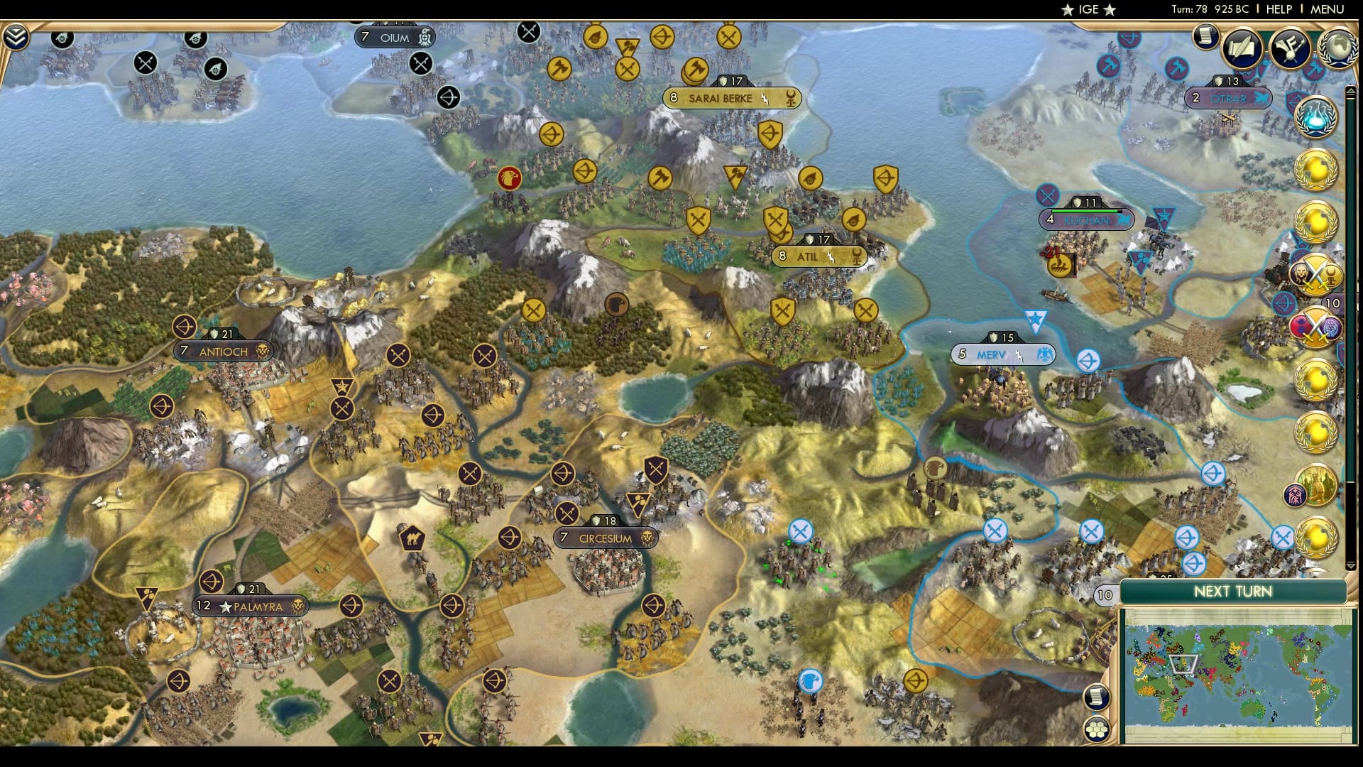 CBR In-Game Screenshot of The Kurdish Conflict