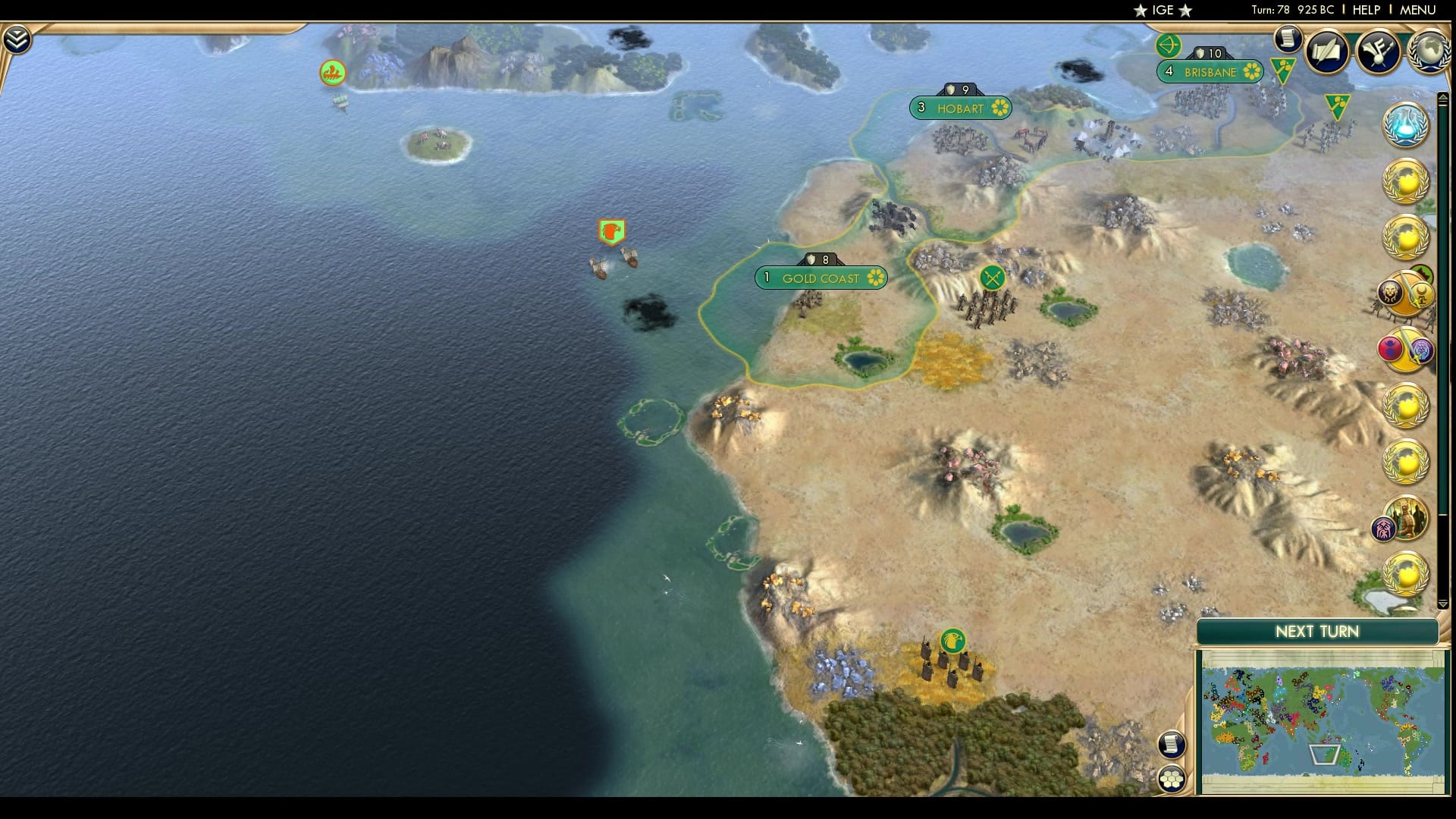 CBR In-Game Screenshot of A Different Golden Coast