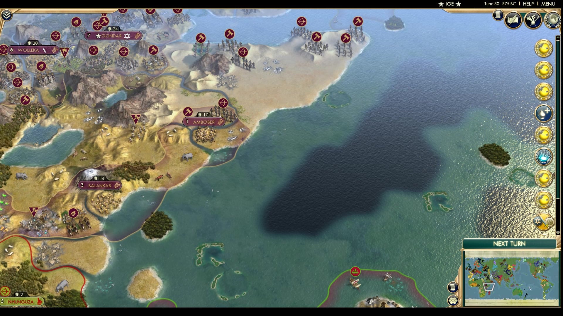 CBR In-Game Screenshot of The Horn of Beta Israel