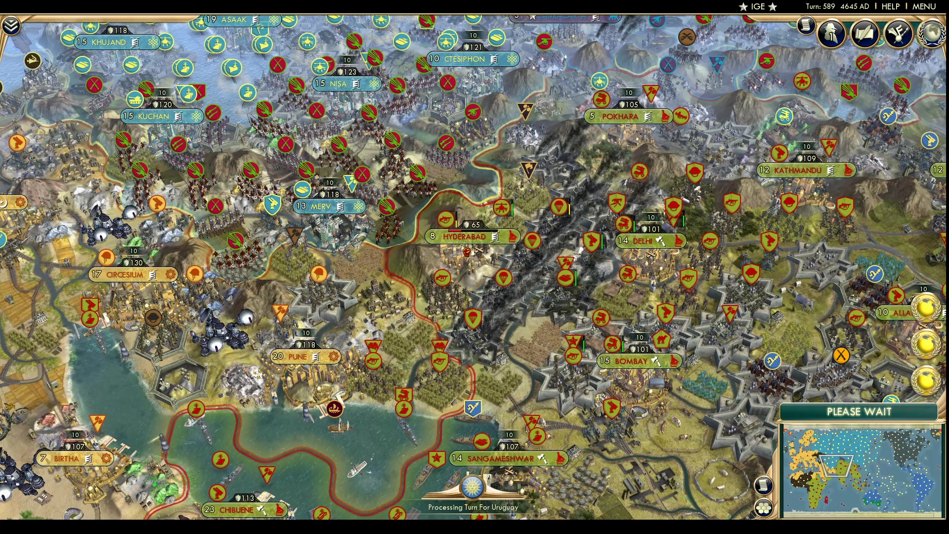 CBR In-Game Screenshot of Rest in Palmyra