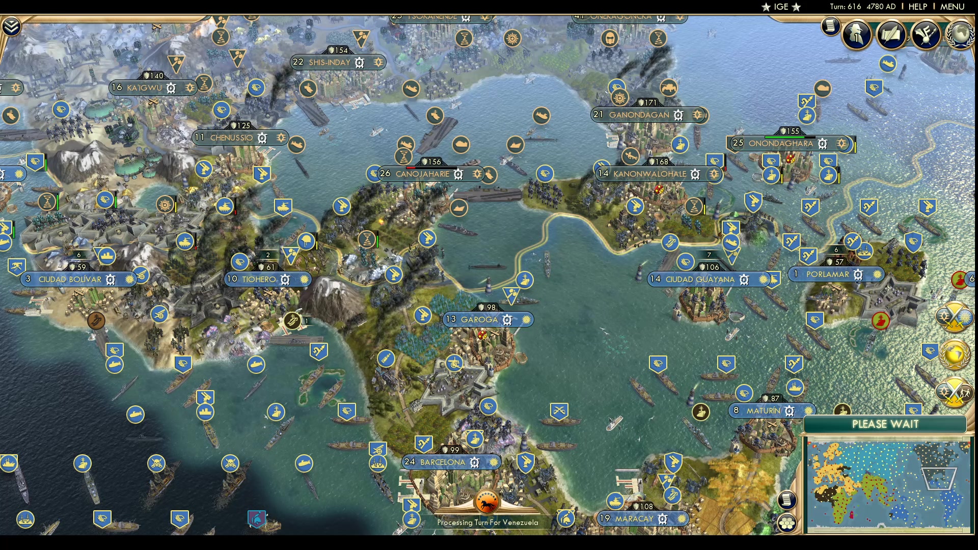 CBR In-Game Screenshot of South Of The Border