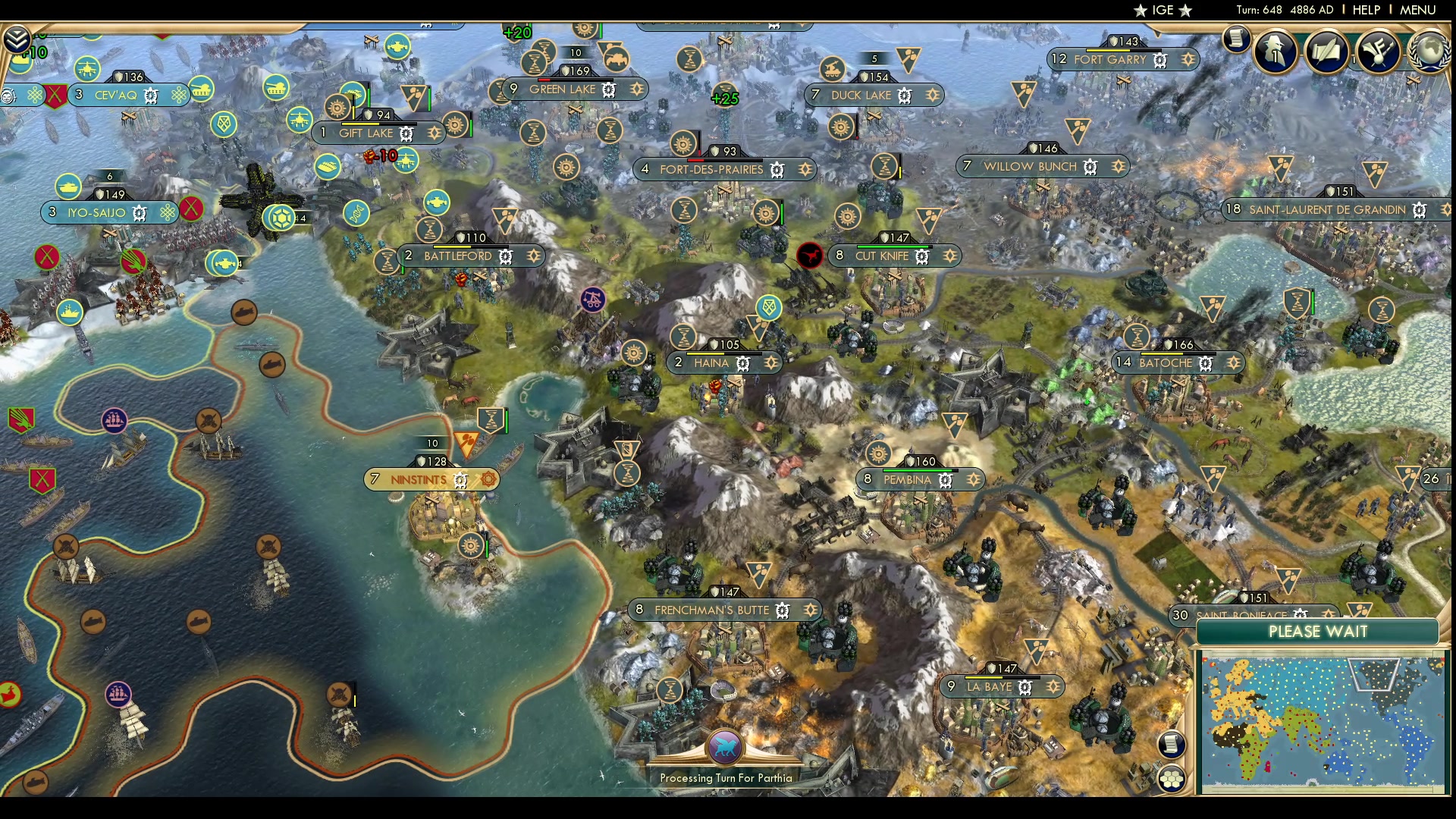 CBR In-Game Screenshot of Clever Girl