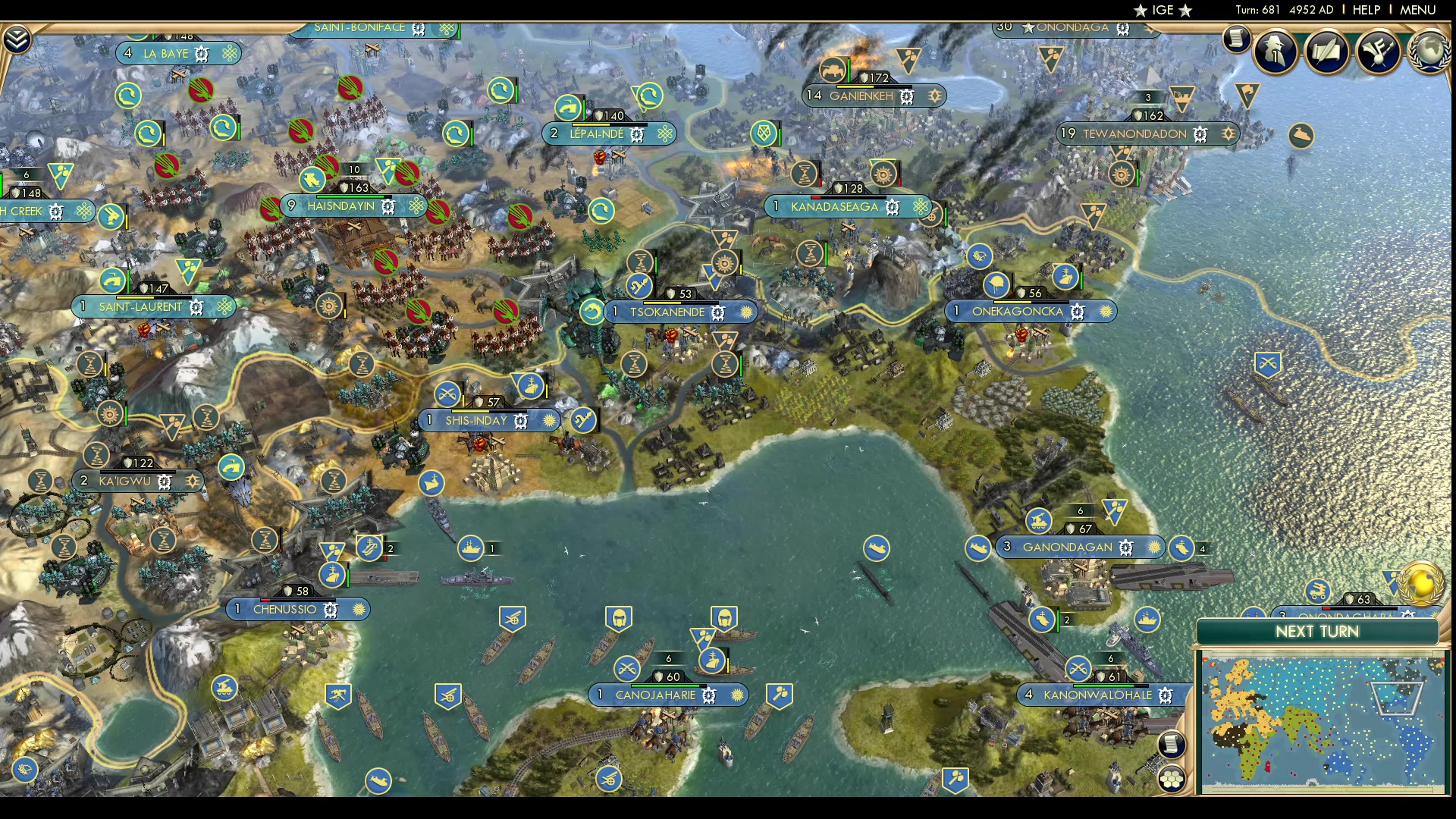 CBR In-Game Screenshot of Gulf Coast Achieved